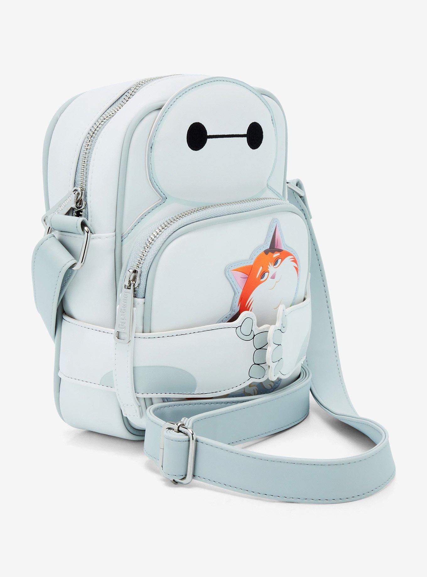 Loungefly Disney Big Hero 6 Baymax Figural Crossbody Bag, , alternate