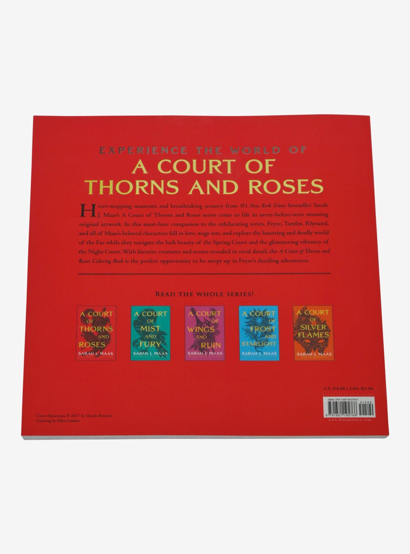 A Court Of Thorns And Roses Coloring Book, , alternate