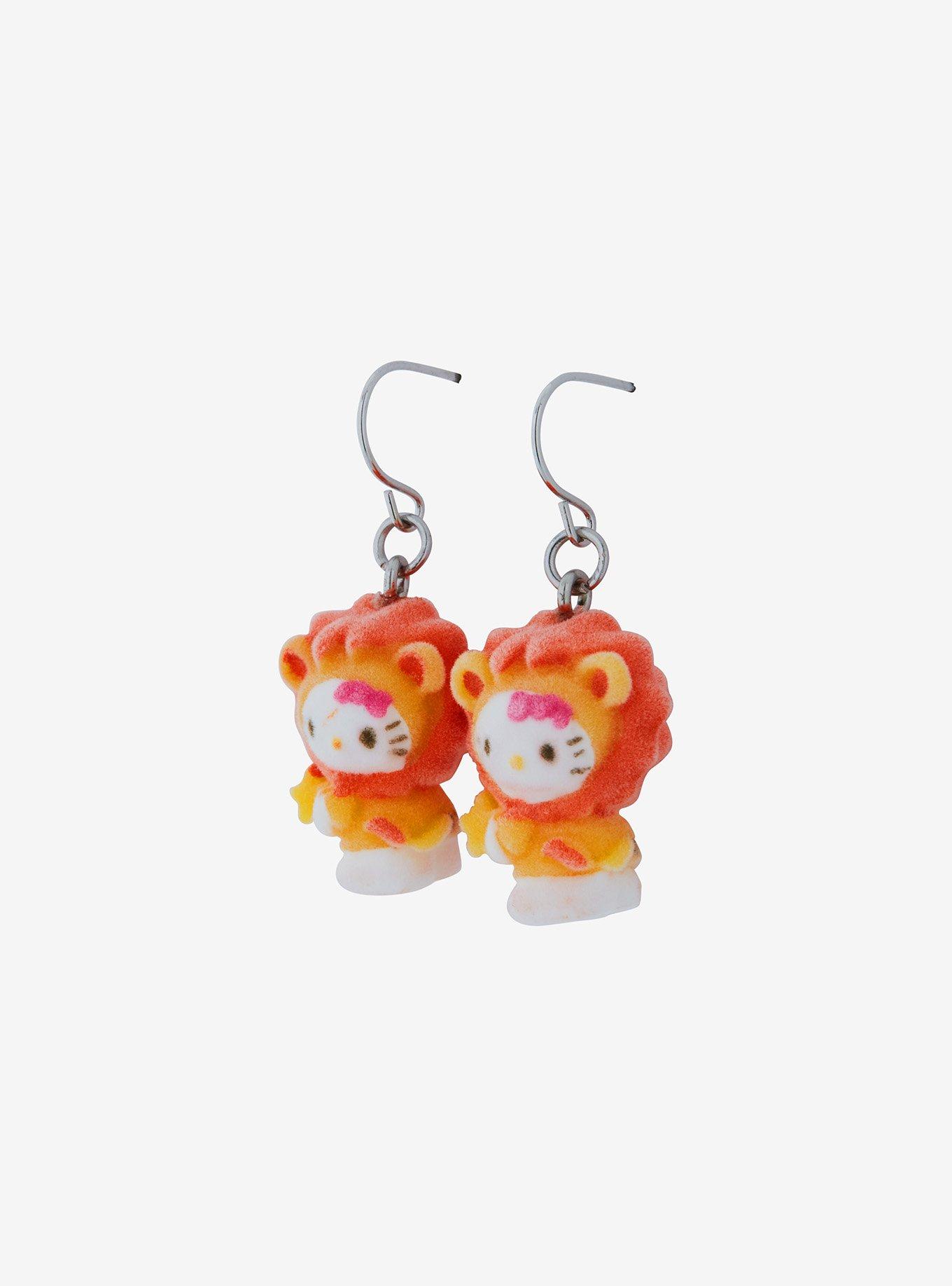 Sanrio Hello Kitty Leo Earrings — BoxLunch Exclusive, , alternate