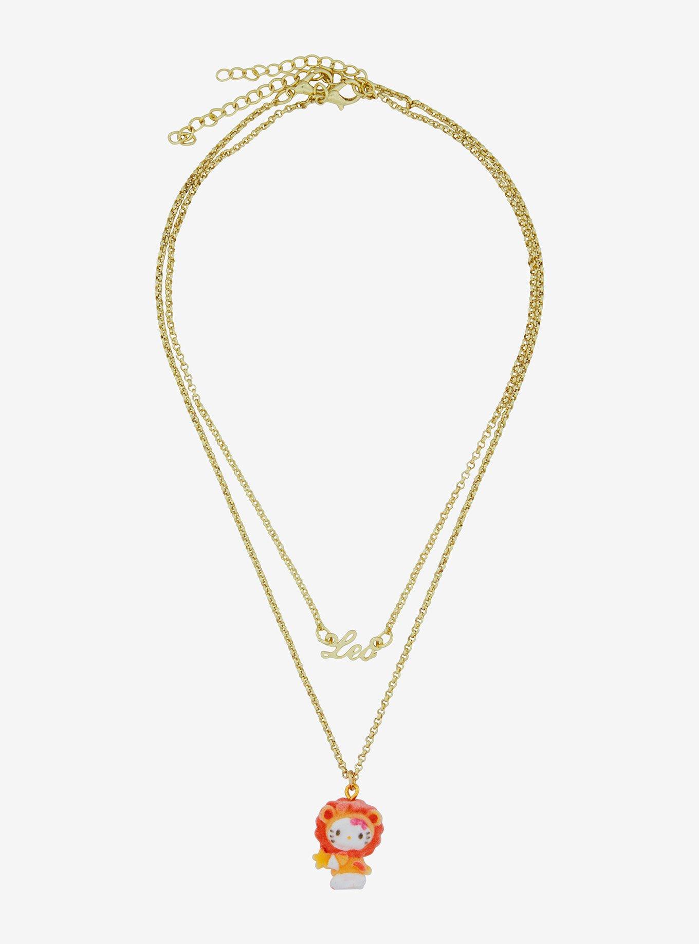 Sanrio Hello Kitty Leo Layered Necklace &mdash; BoxLunch Exclusive, , alternate