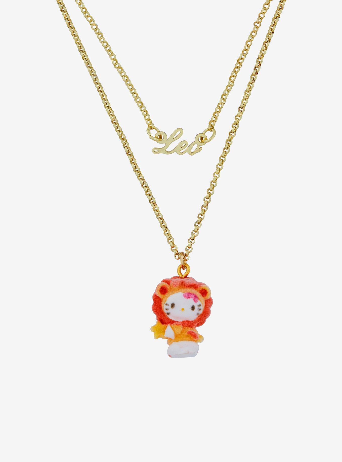 Sanrio Hello Kitty Leo Layered Necklace &mdash; BoxLunch Exclusive, , alternate