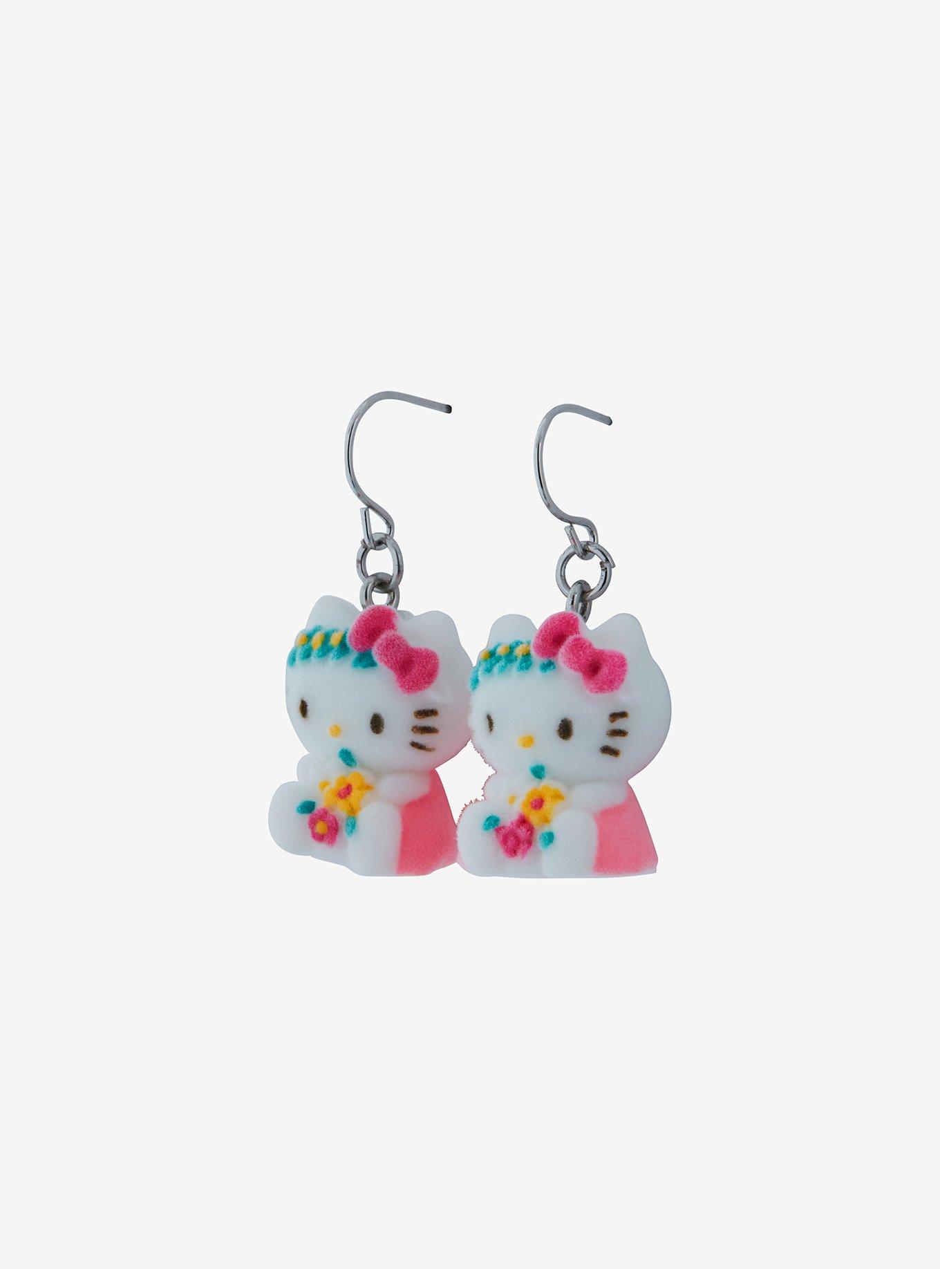 Sanrio Hello Kitty Virgo Figural Earrings - BoxLunch Exclusive, , alternate