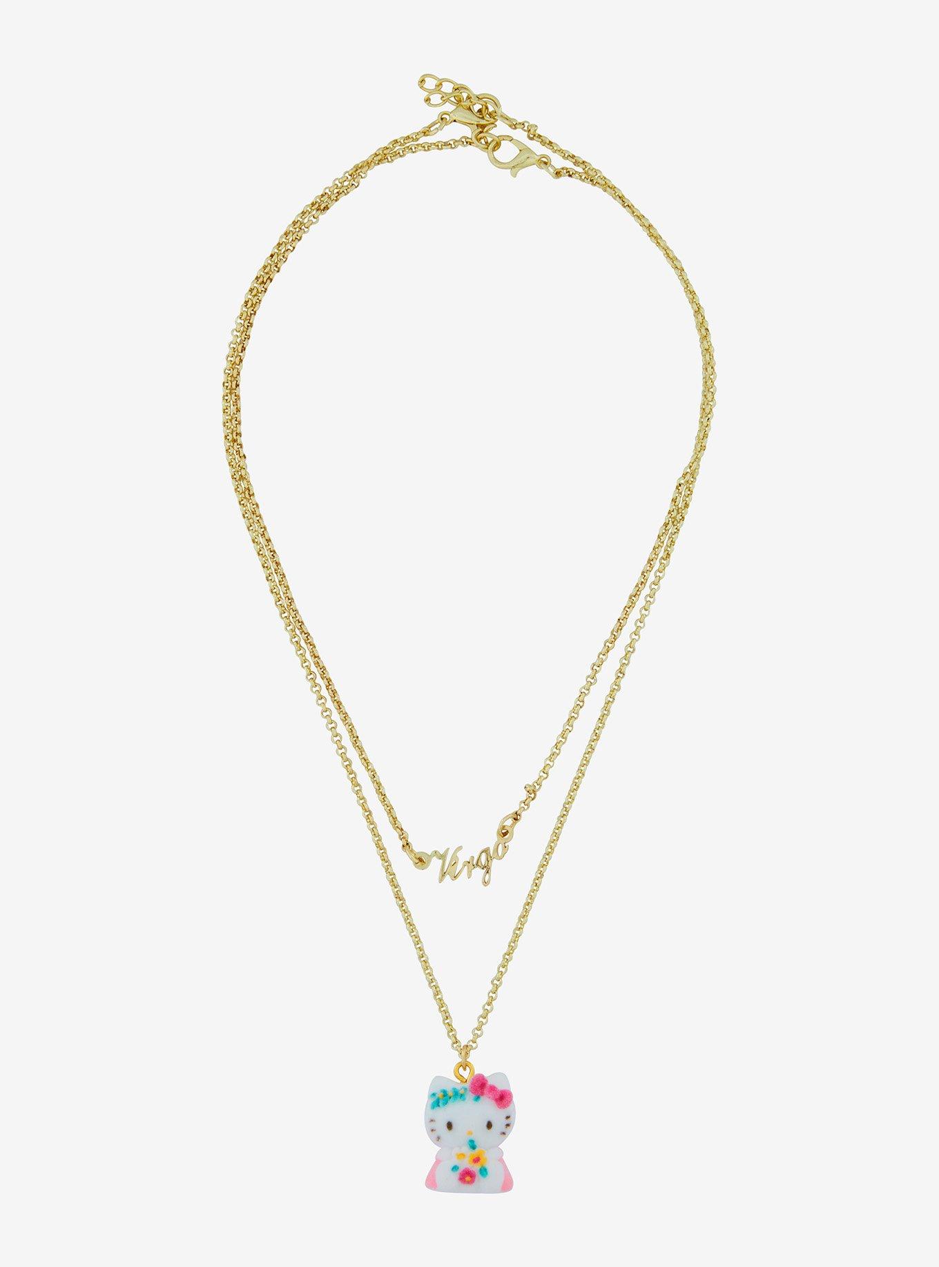 Sanrio Hello Kitty Virgo Necklace Set - BoxLunch Exclusive, , alternate