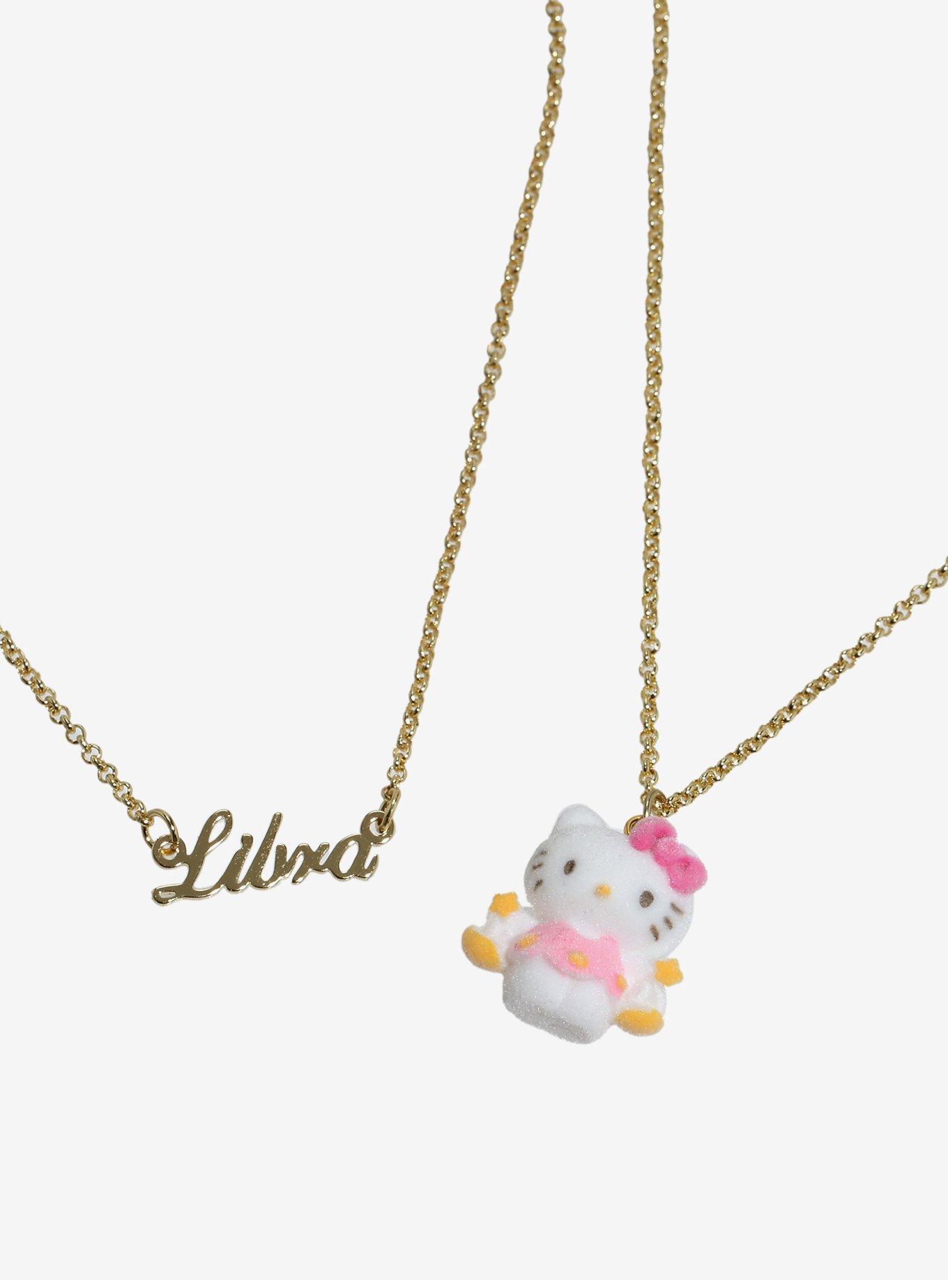 Sanrio Hello Kitty Libra Layered Necklace Set — BoxLunch Exclusive, , alternate