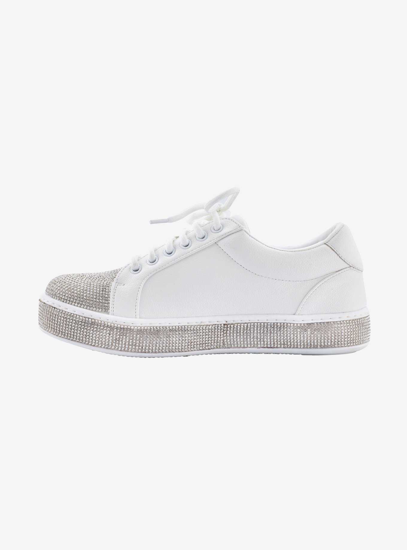 Legend White Platform Sneaker, , hi-res