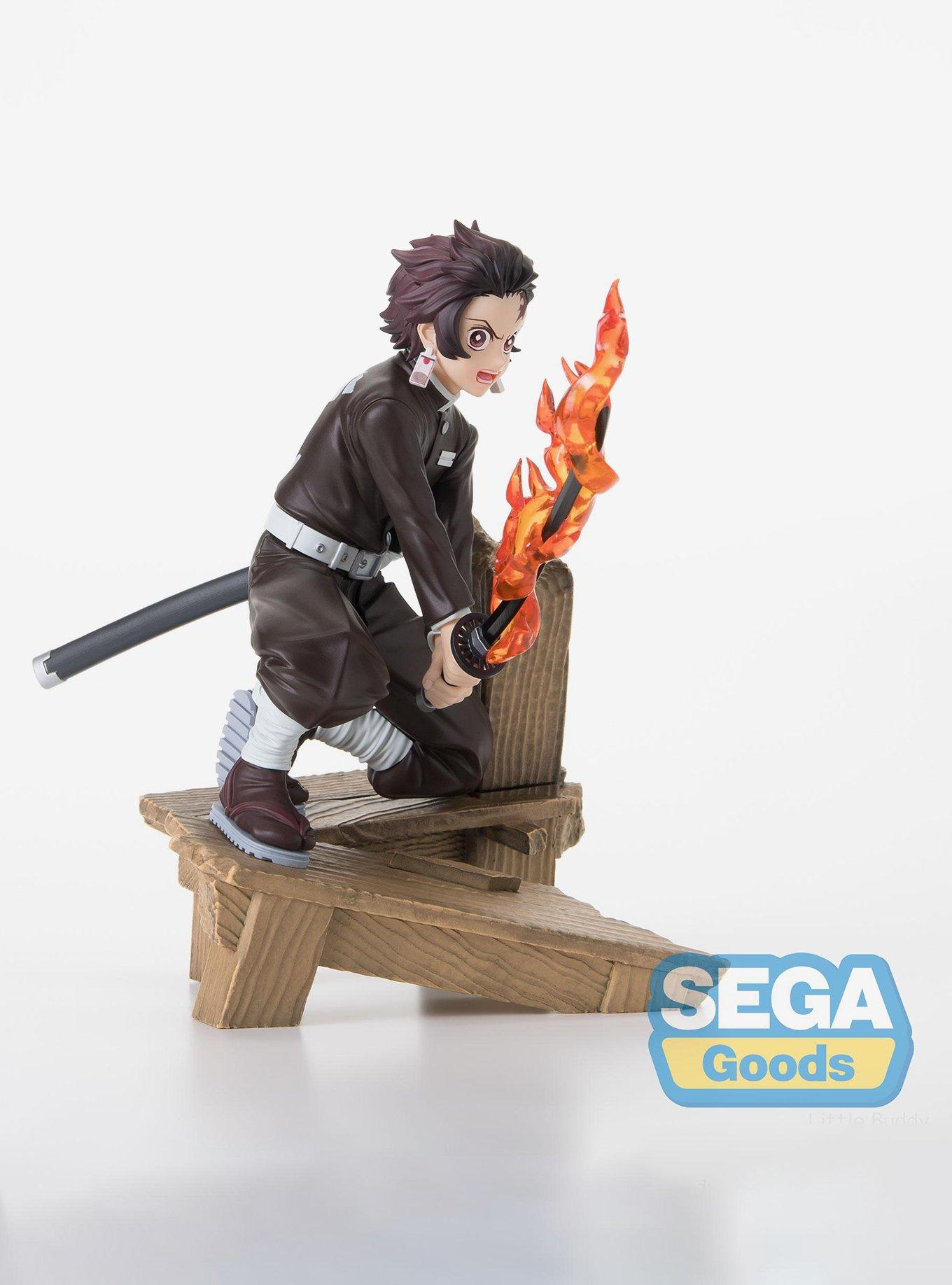 SEGA Demon Slayer: Kimetsu No Yaiba Tanjiro Kamado Swordsmith Village Arc Xross Link Statue, , alternate