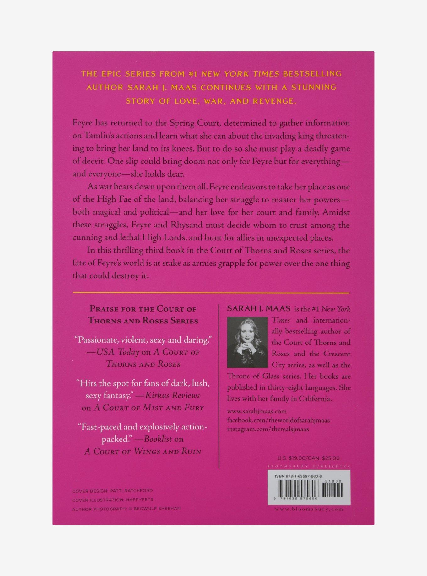 A Court Of Wings And Ruin (A Court Of Thorns And Roses Series #3) Book, , alternate