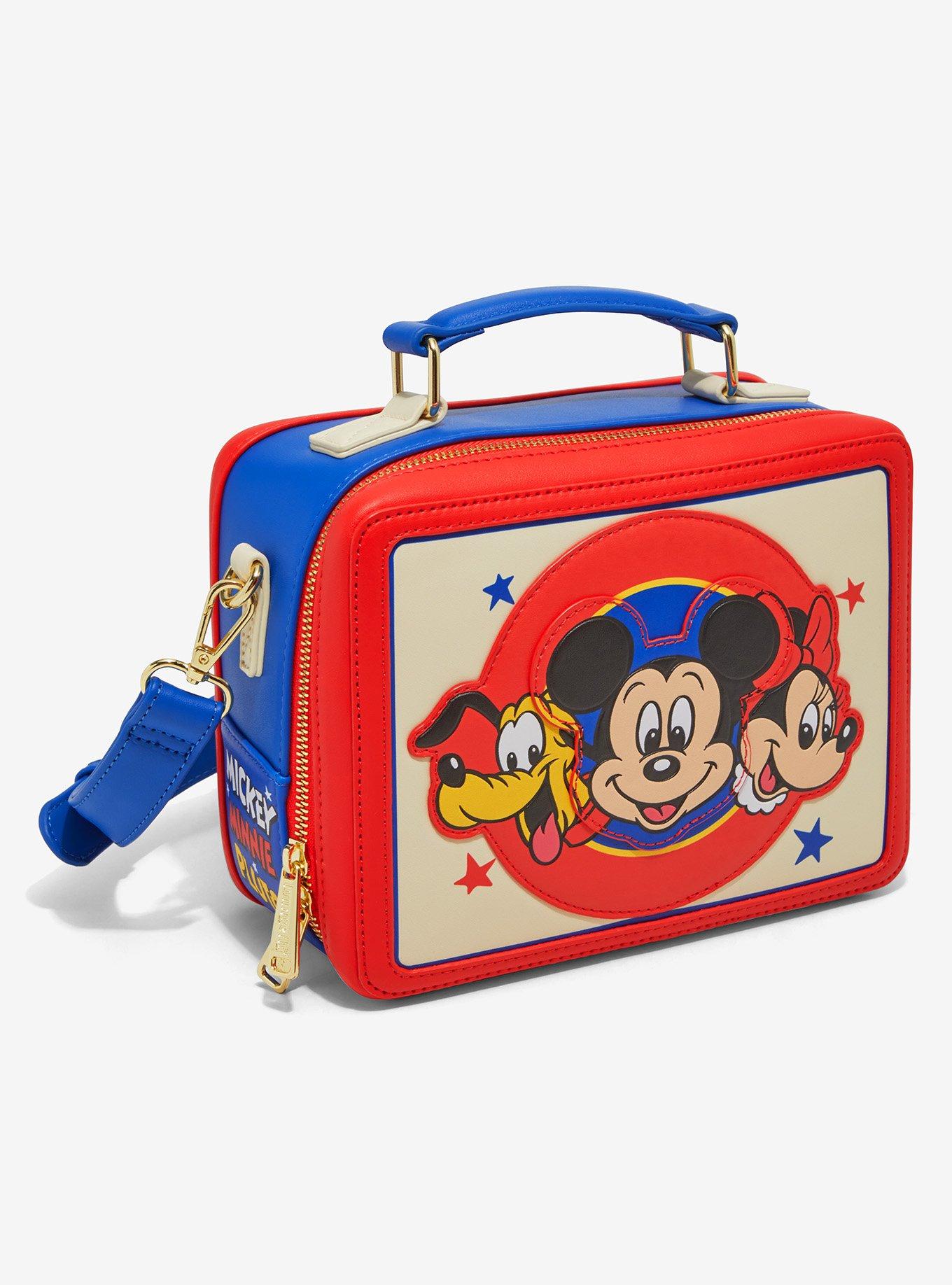 Loungefly Disney Mickey Mouse and Friends Classic Stars Crossbody Bag, , alternate