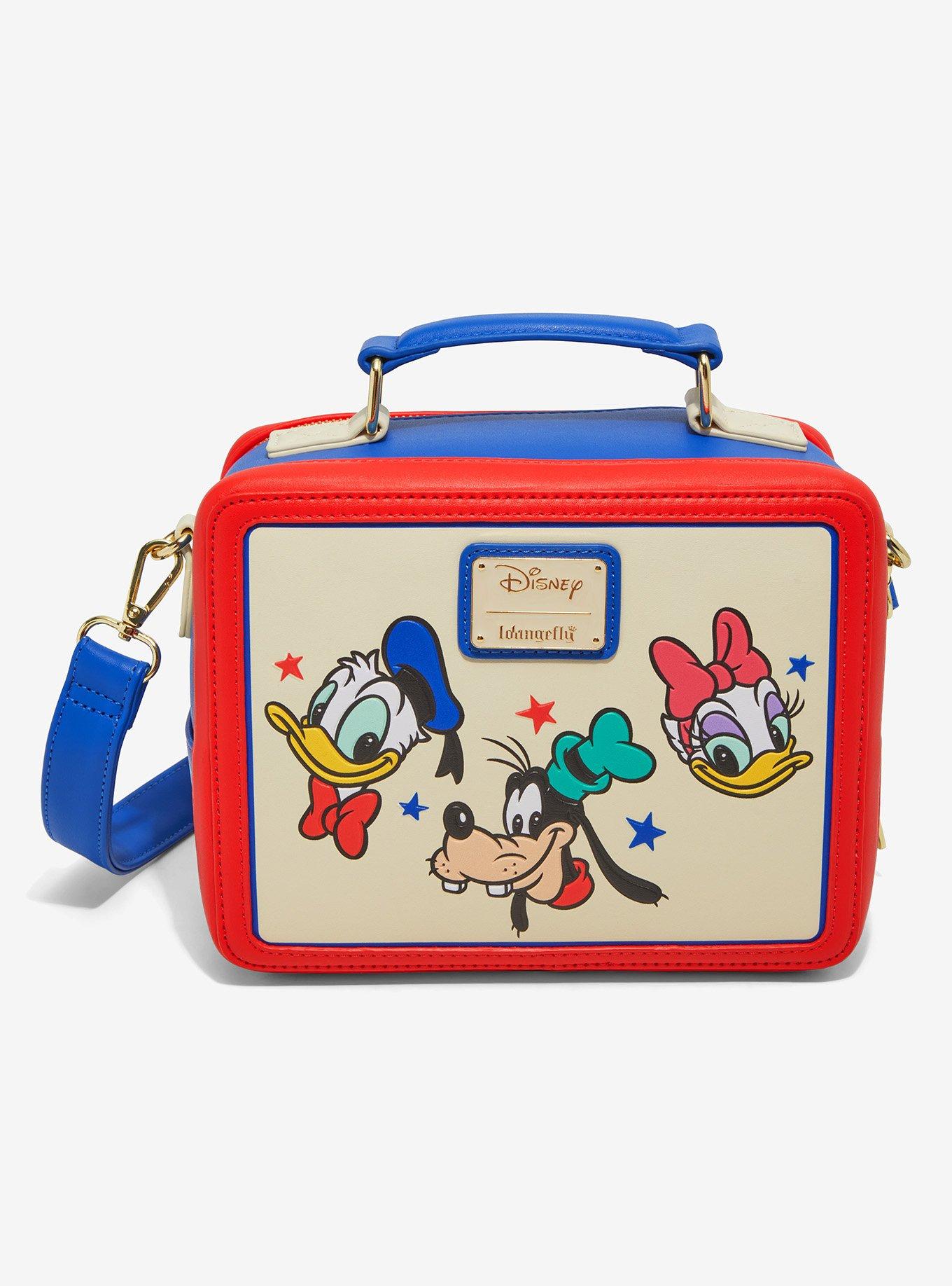 Loungefly Disney Mickey Mouse and Friends Classic Stars Crossbody Bag, , alternate