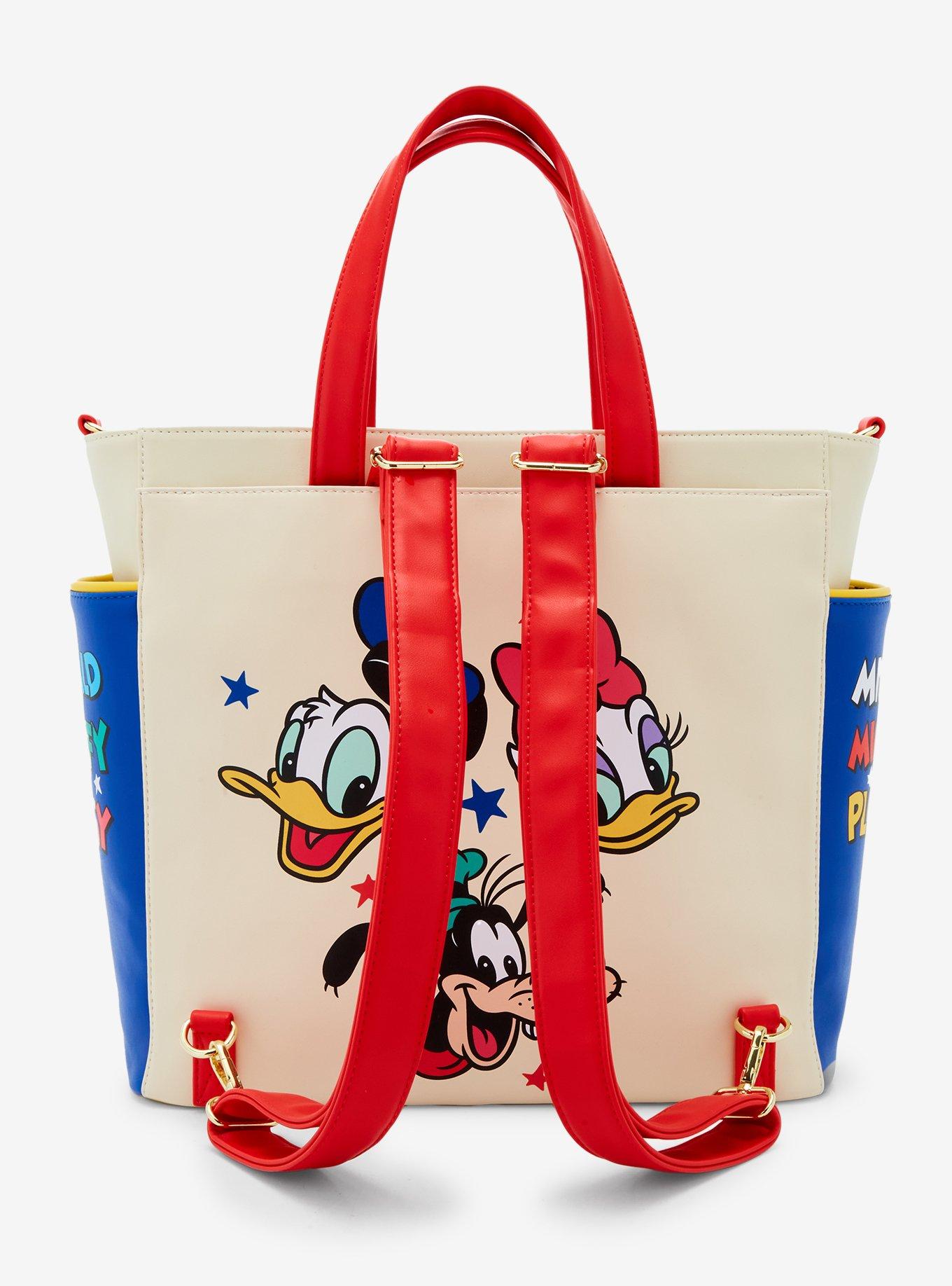 Loungefly Disney Mickey Mouse & Friends Classic Stars Tote Bag, , alternate