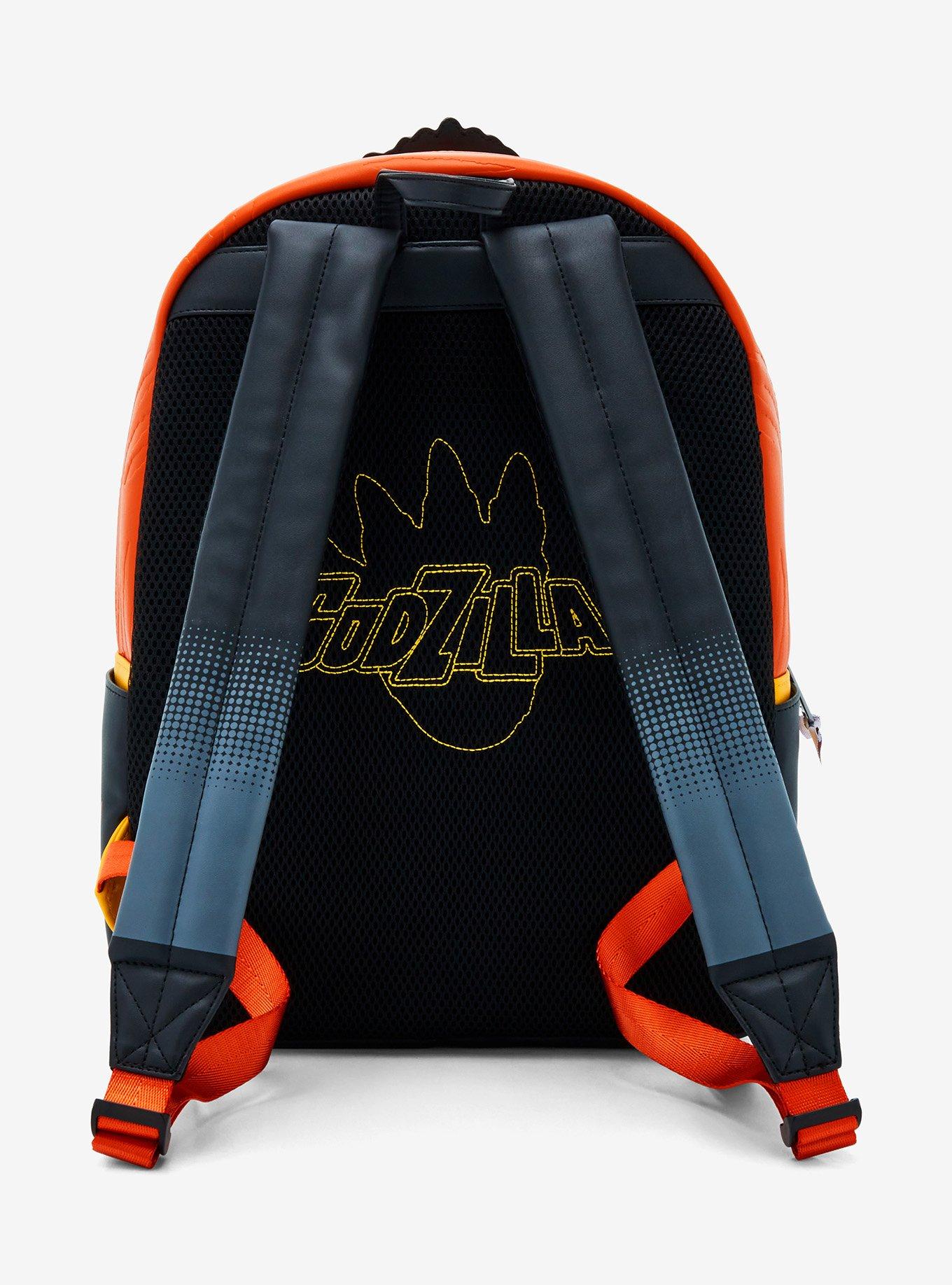 Loungefly Godzilla Burning City Backpack, , alternate