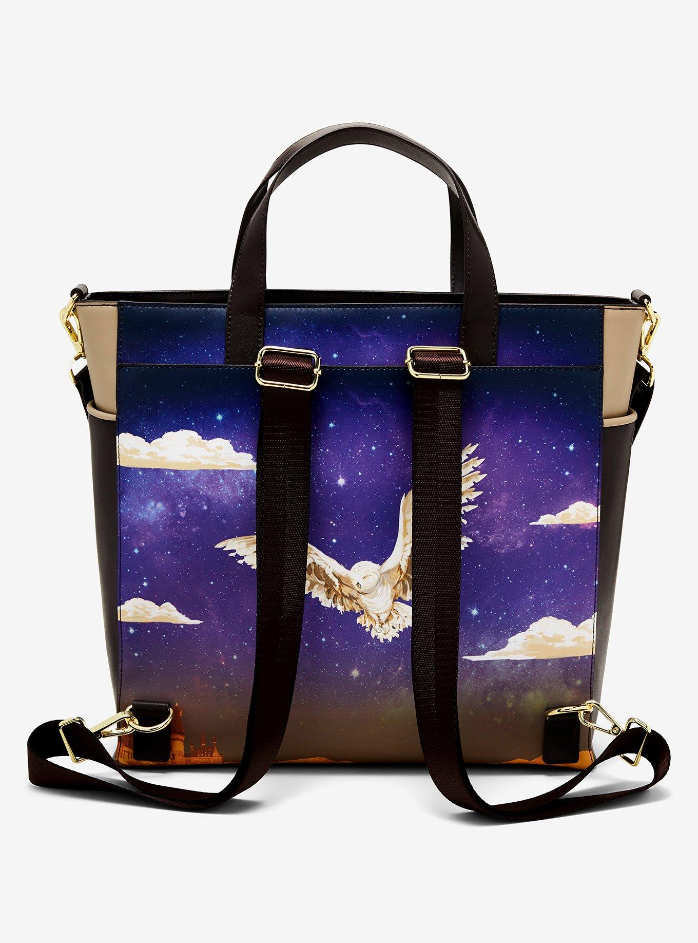 Loungefly Harry Potter Hogwarts Night Sky Tote Bag, , alternate