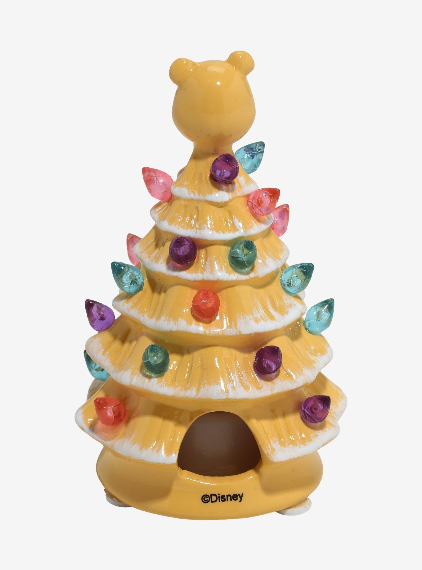 Disney Winnie the Pooh Light-Up Mini Christmas Tree Figure - BoxLunch Exclusive, , alternate