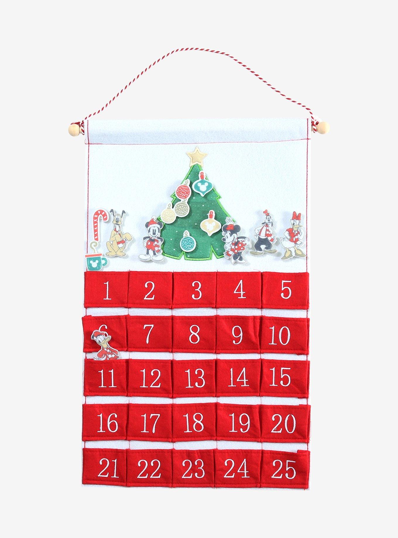 Disney Mickey and Friends Christmas Countdown Calendar — BoxLunch Exclusive, , alternate