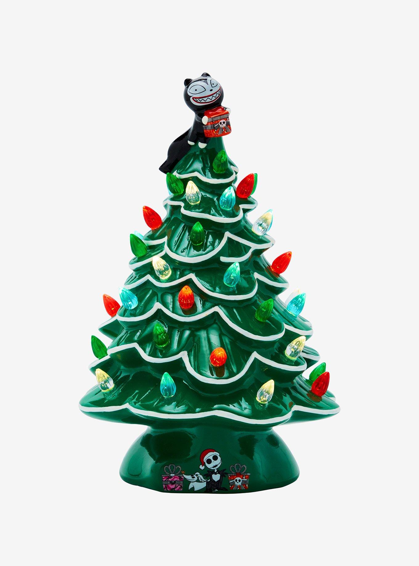 Disney The Nightmare Before Christmas Scary Teddy Christmas Tree LED Tealight Holder - BoxLunch Exclusive, , alternate