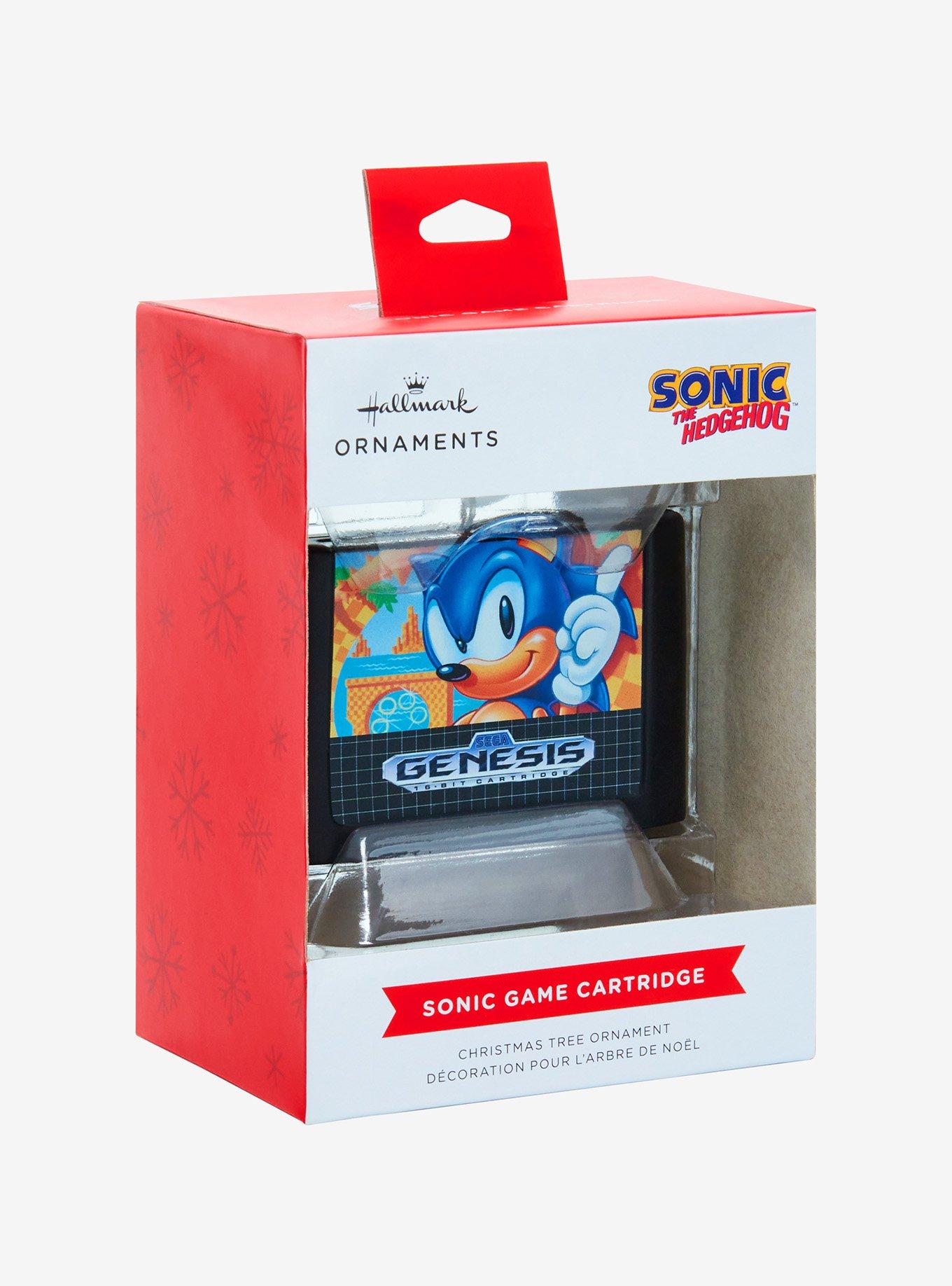 Hallmark Ornaments Sonic the Hedgehog Sega Genesis Sonic Game Cartridge Ornament, , alternate