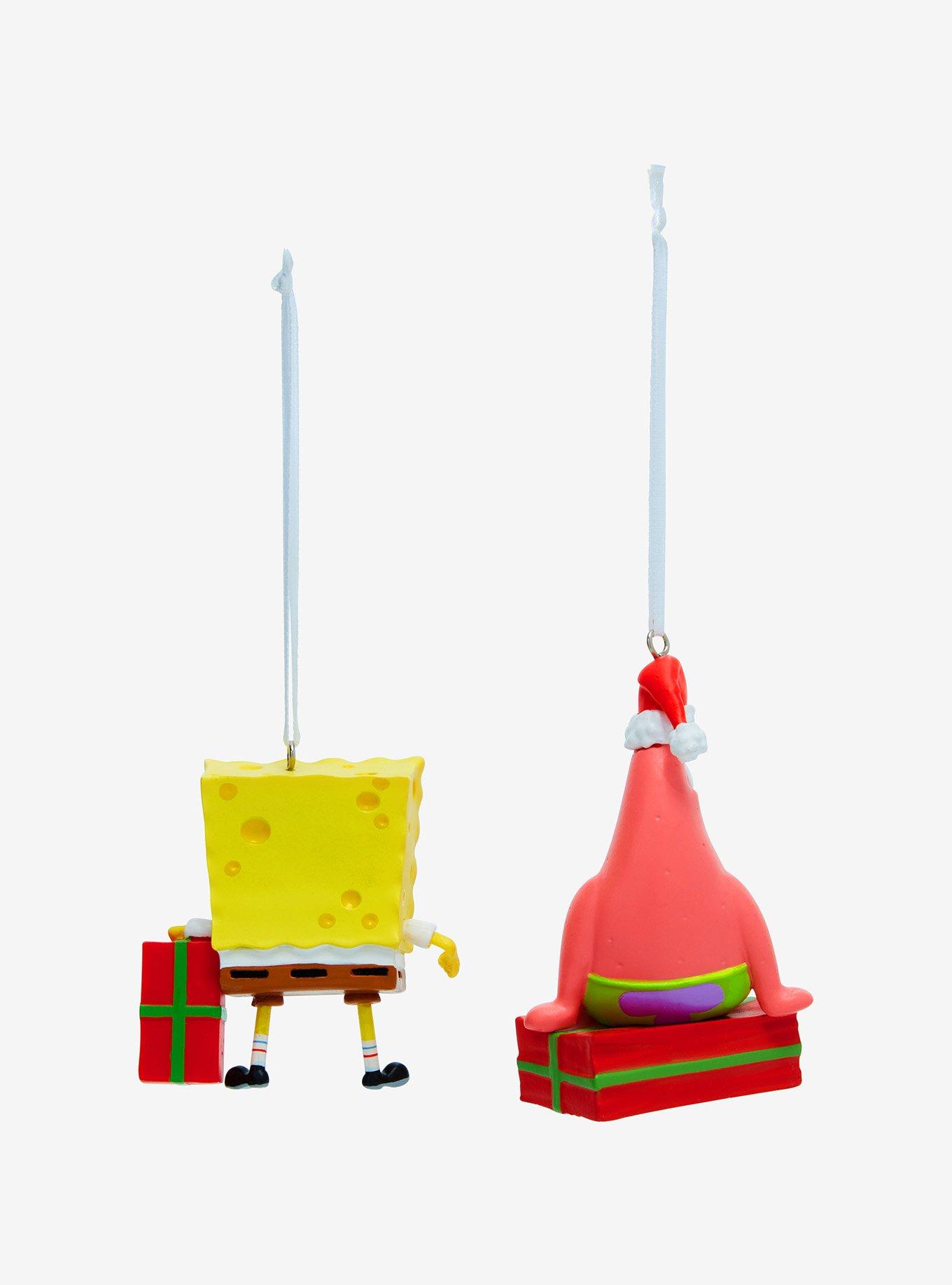 Hallmark Ornaments SpongeBob SquarePants Patrick & SpongeBob Holiday Ornament Set, , alternate