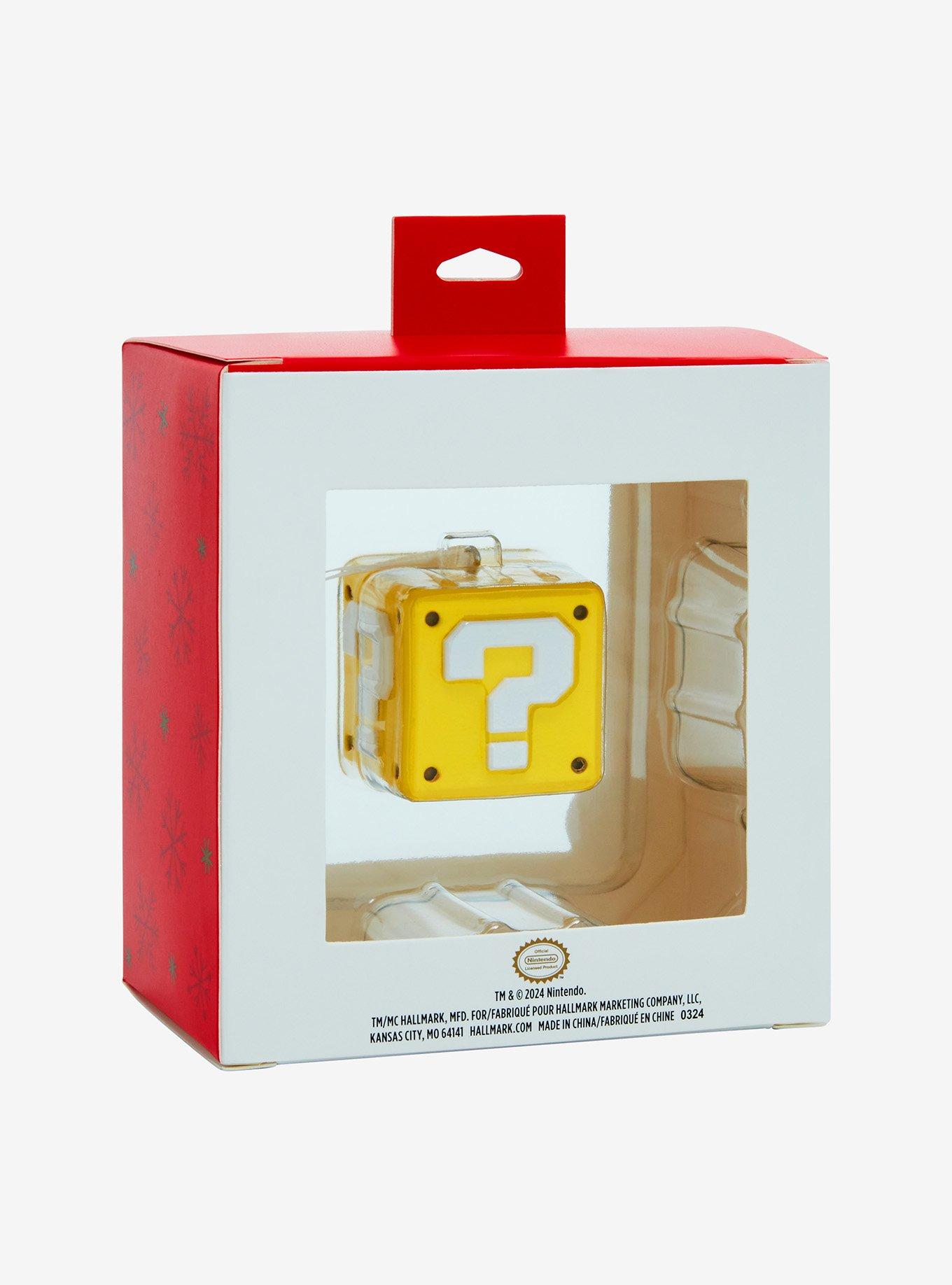 Hallmark Ornaments Nintendo Super Mario Bros. Question Block Premium Ornament, , alternate