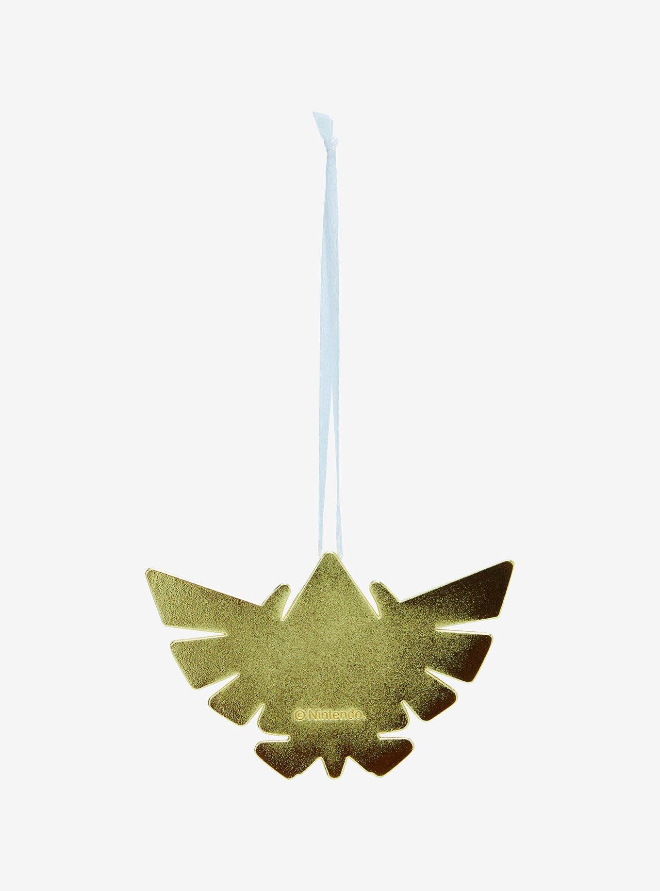 Hallmark Ornaments The Legend of Zelda Gold Hyrule Crest Premium Ornament