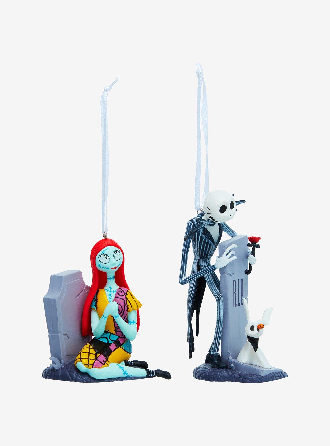 Hallmark Ornaments Disney The Nightmare Before Christmas Jack & Sally Ornament Set, , alternate