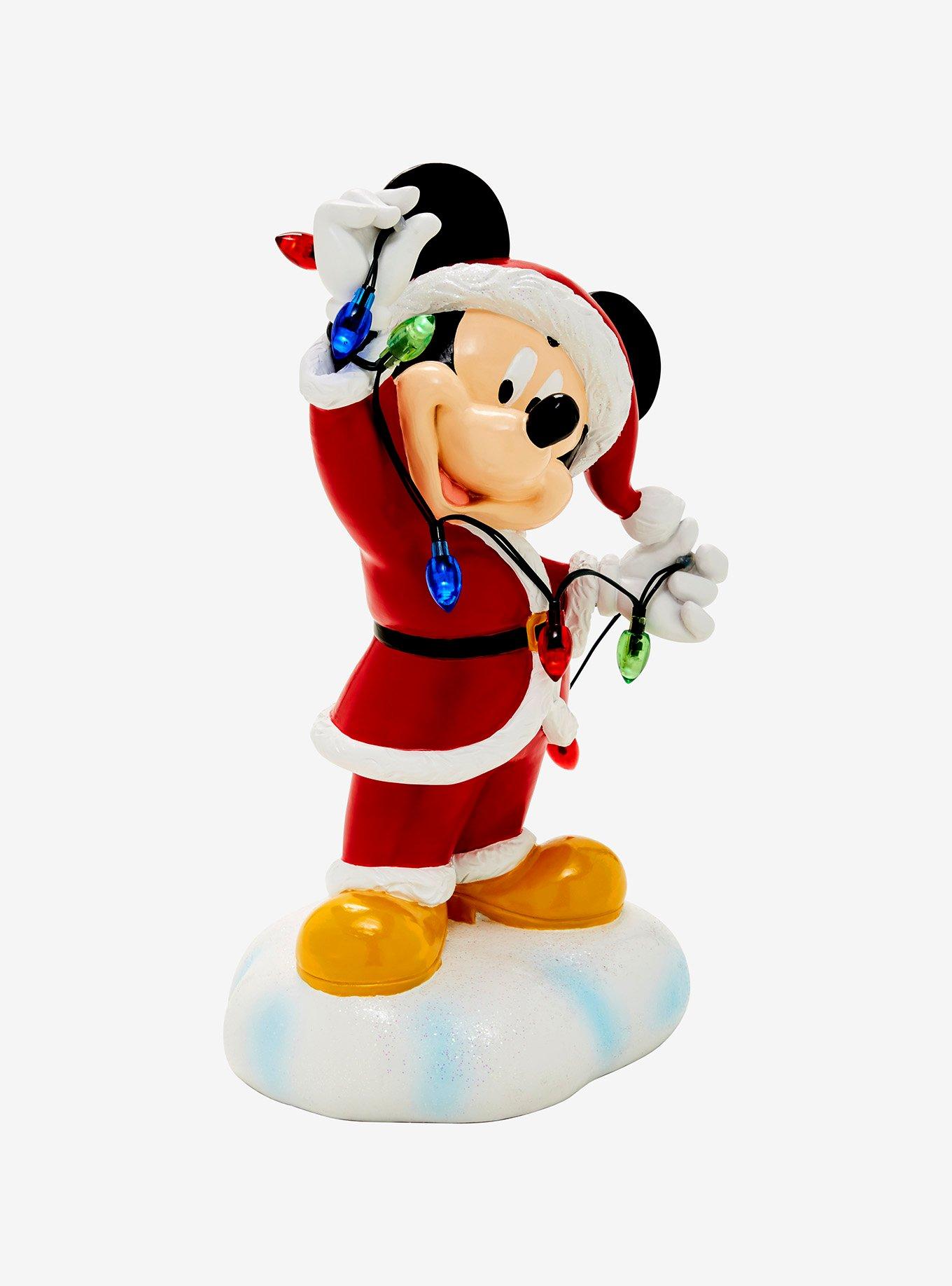 Disney Mickey Mouse Santa Suit Light-Up Figure