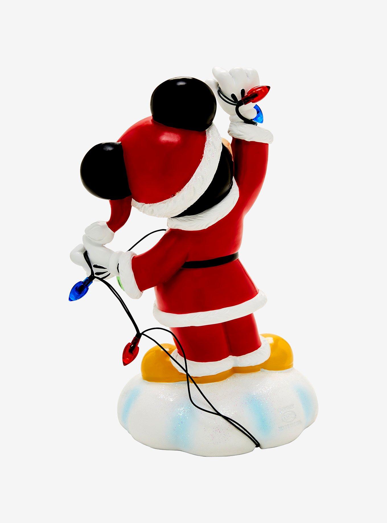 Disney Mickey Mouse Santa Suit Light-Up Figure, , alternate