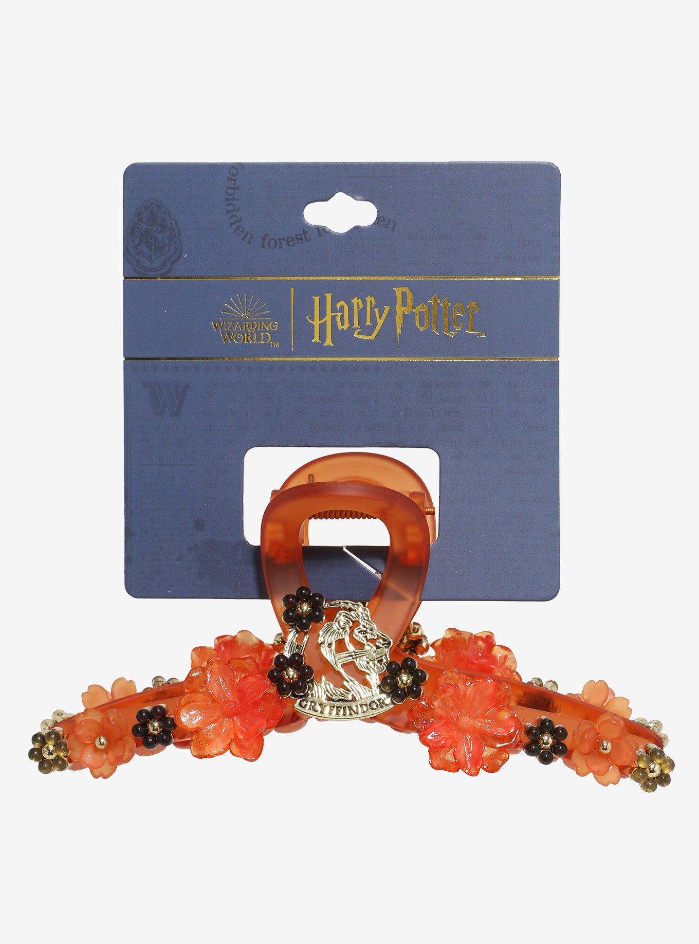 Harry Potter Gryffindor Floral Claw Clip — BoxLunch Exclusive