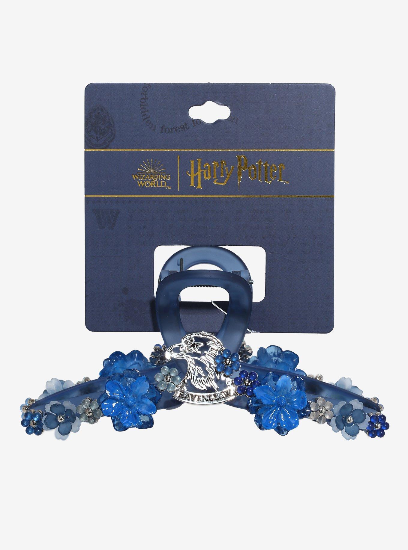 Harry Potter Ravenclaw Floral Claw Clip — BoxLunch Exclusive, , alternate