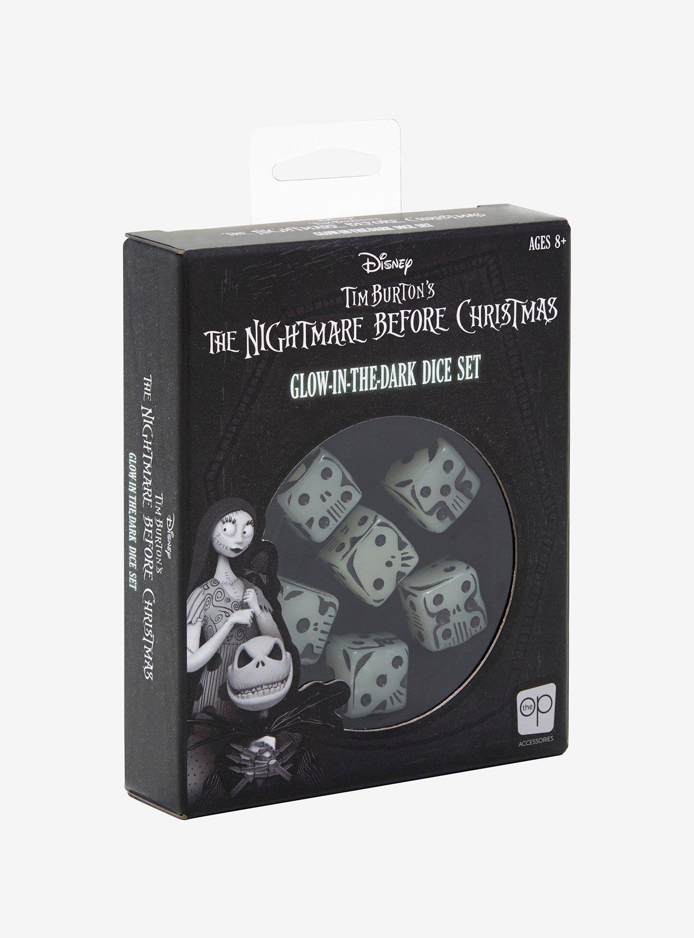 Disney The Nightmare Before Christmas Oogie Boogie Glow-in-the-Dark Dice Set & Tin, , alternate