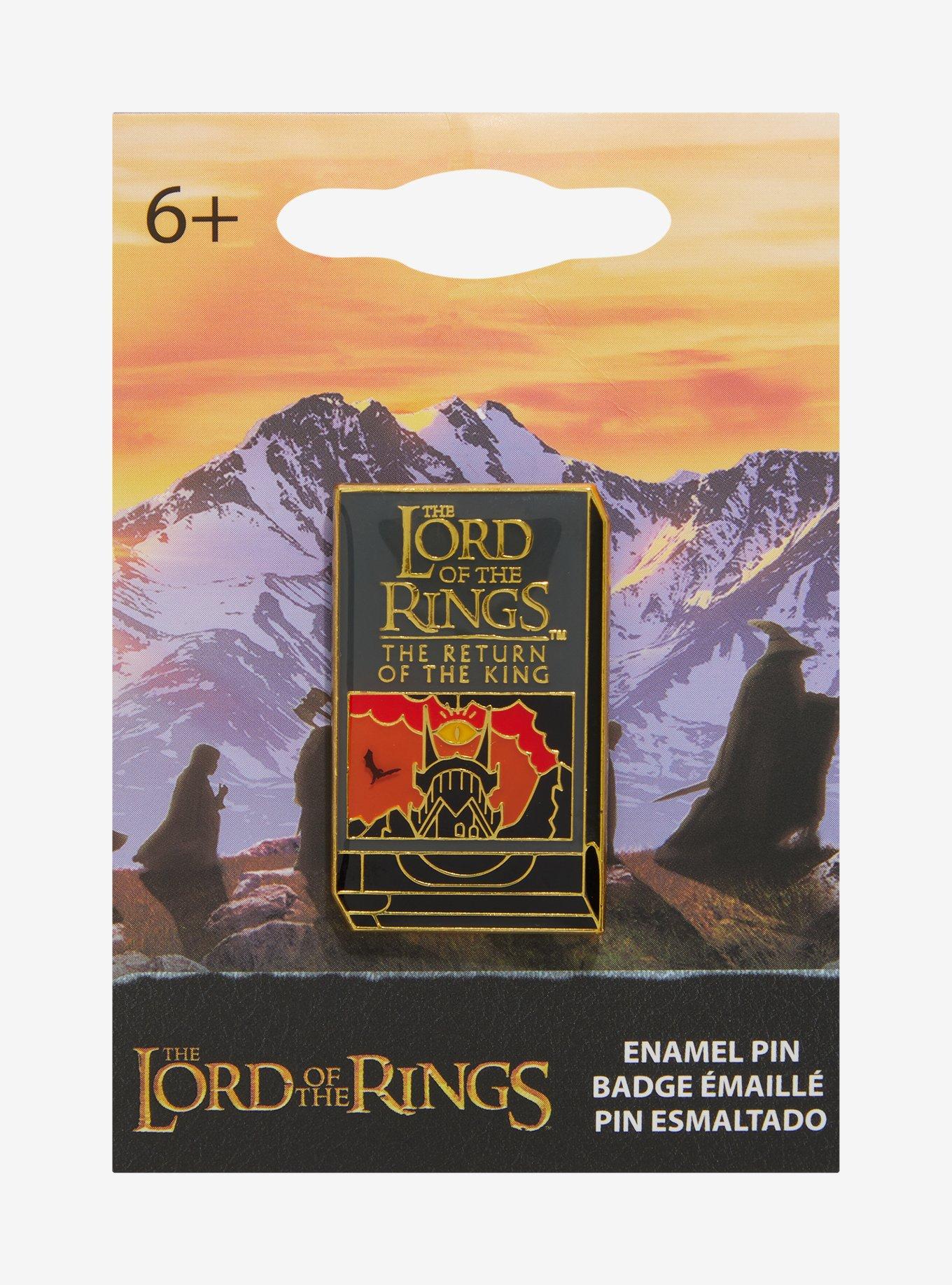 Loungefly The Lord of the Rings The Return of the King VHS Enamel Pin — BoxLunch Exclusive, , alternate