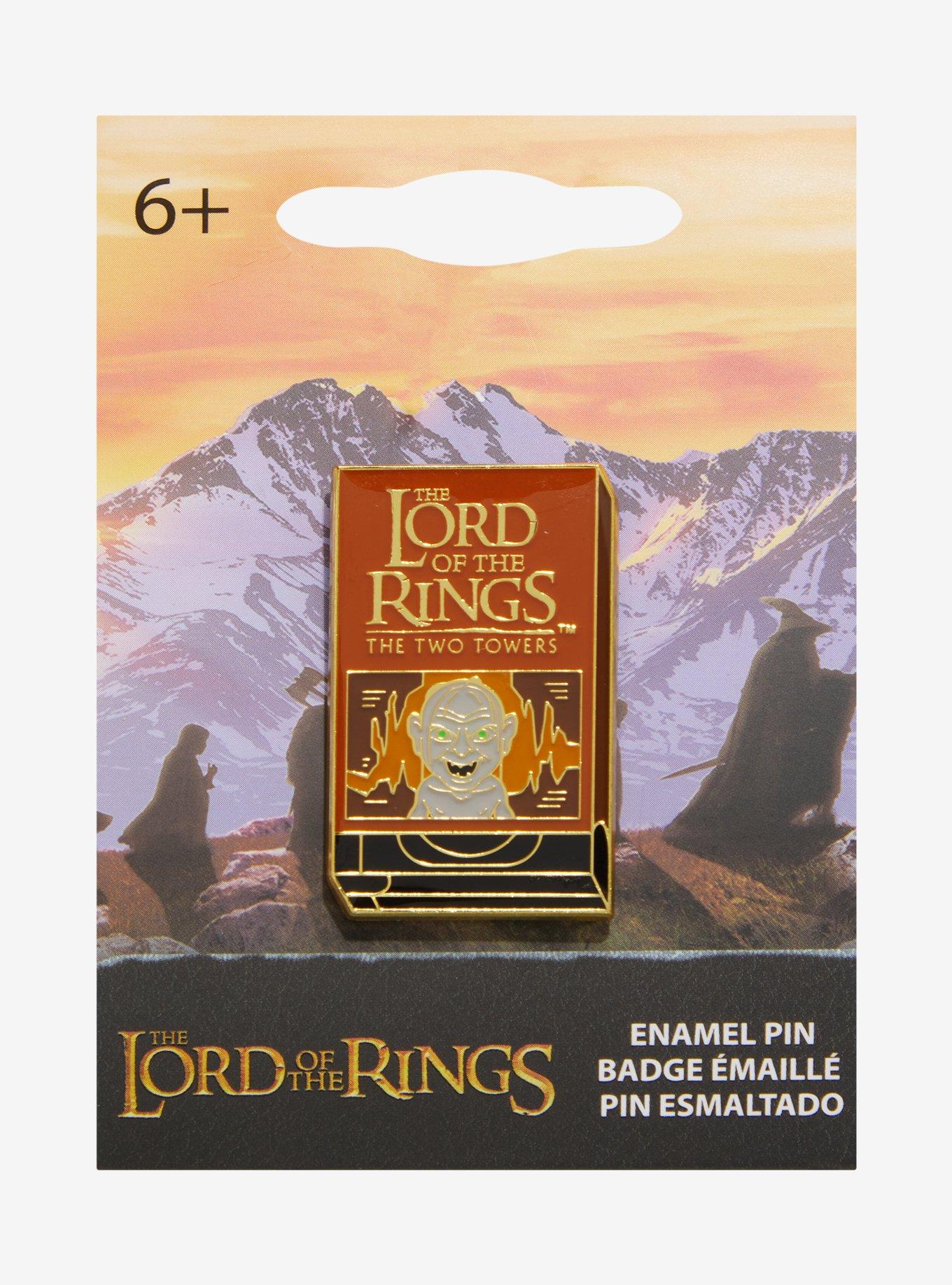 Loungefly The Lord of the Rings The Two Towers VHS Enamel Pin — BoxLunch Exclusive, , hi-res