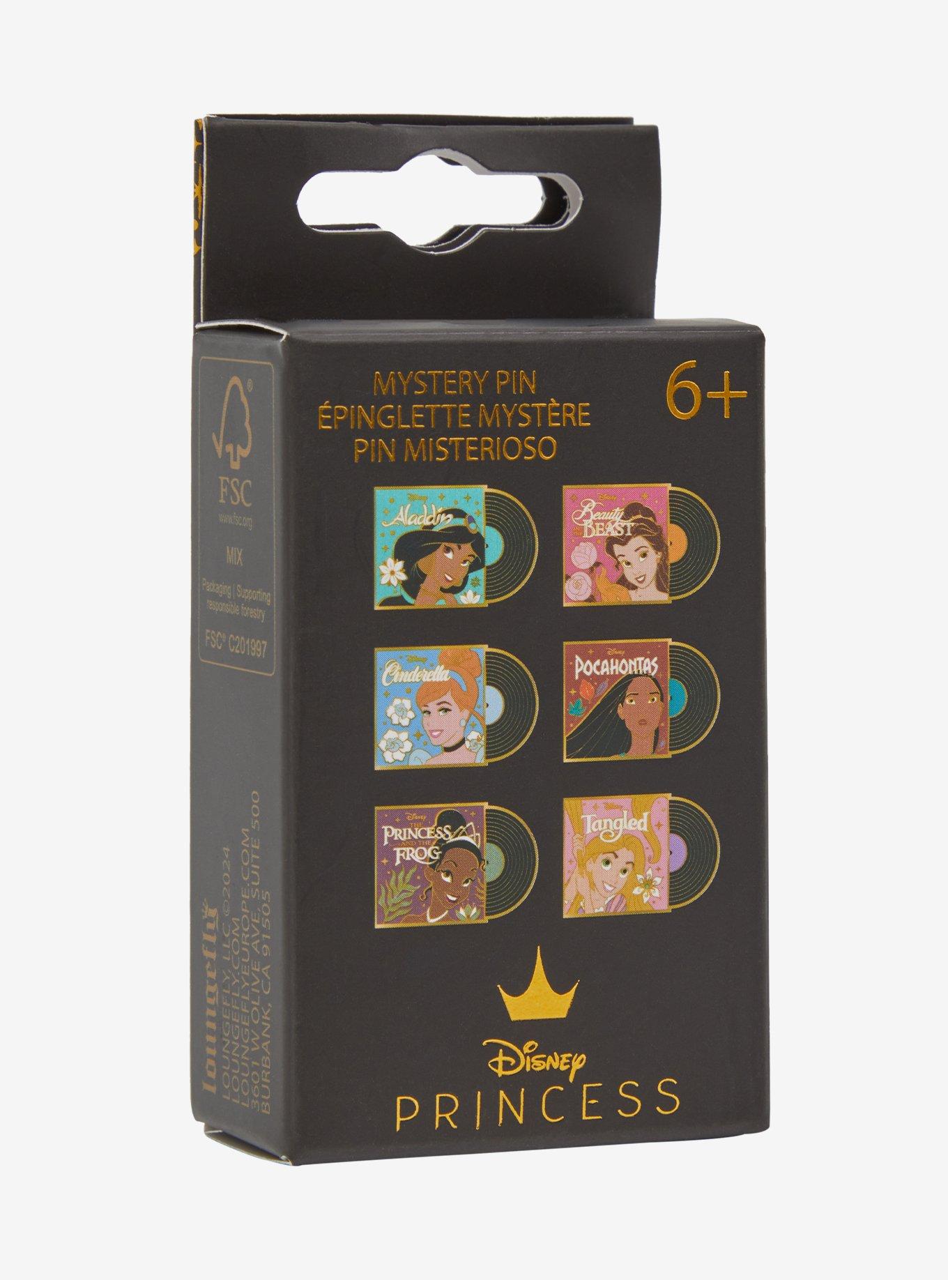 Loungefly Disney Princess Record Cover Blind Box Enamel Pin — BoxLunch Exclusive, , alternate