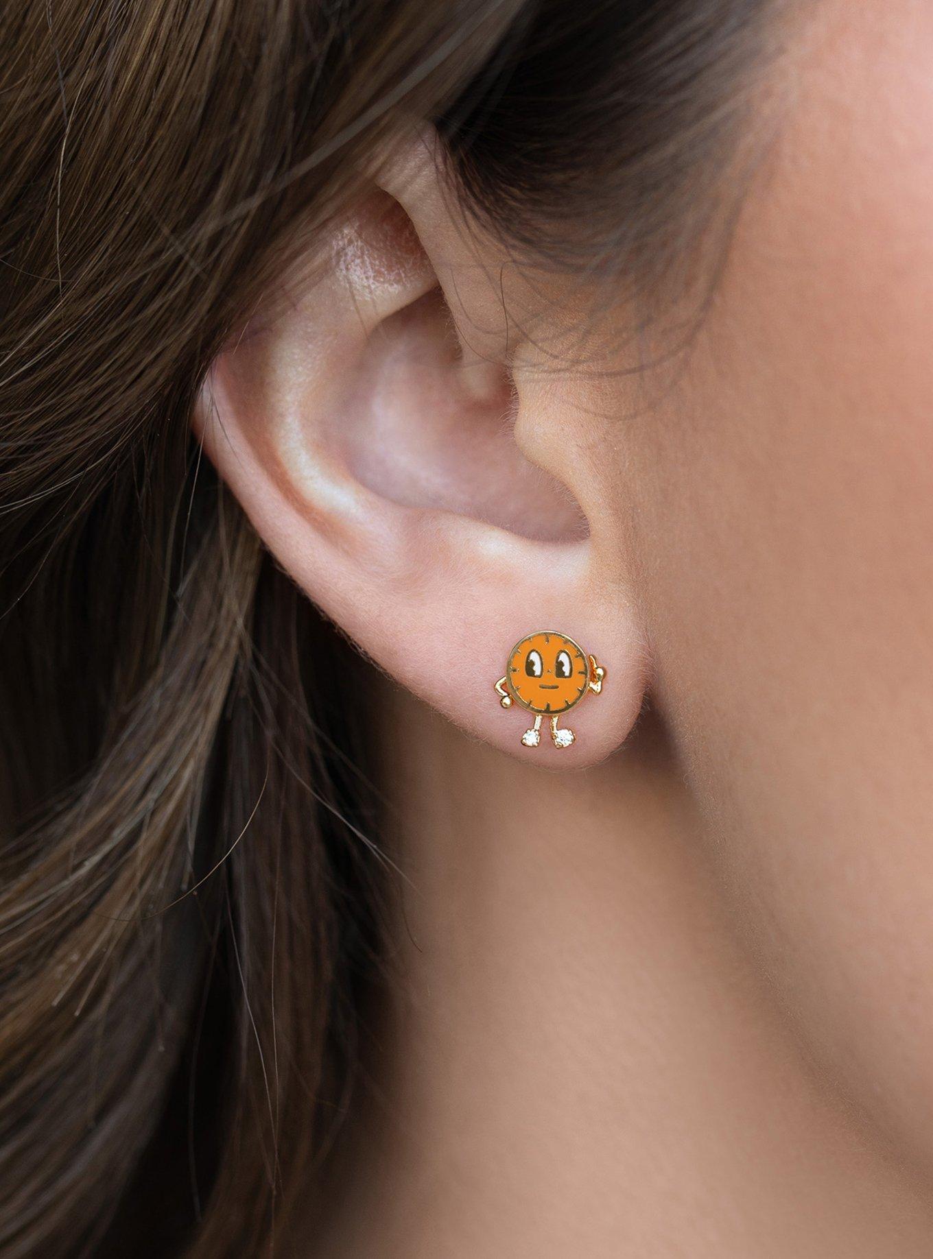Marvel X Girls Crew Miss Minutes Stud Earrings, , hi-res