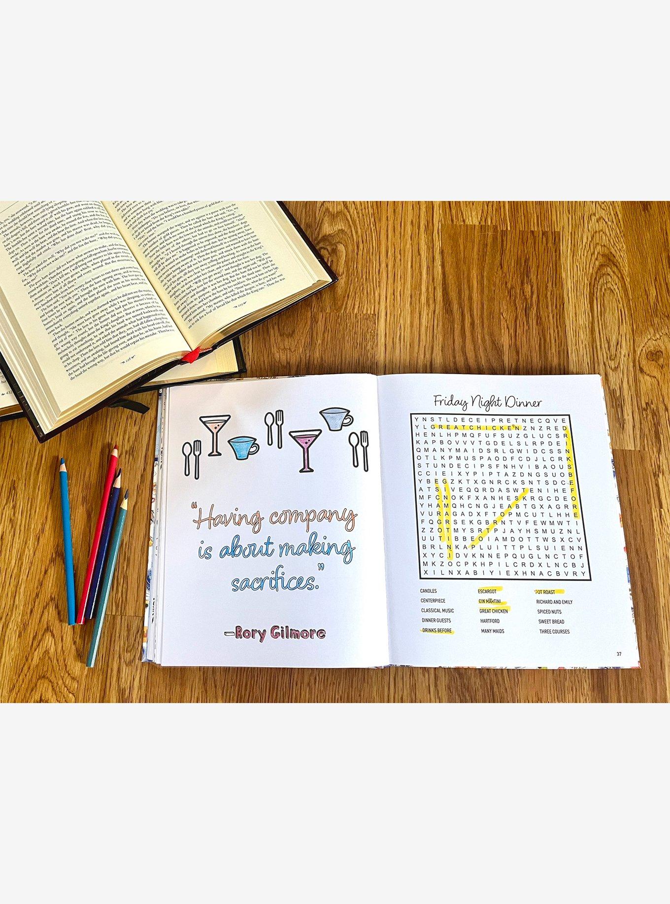 Gilmore Girls Word Search, Quips, Quotes And Coloring Book, , alternate