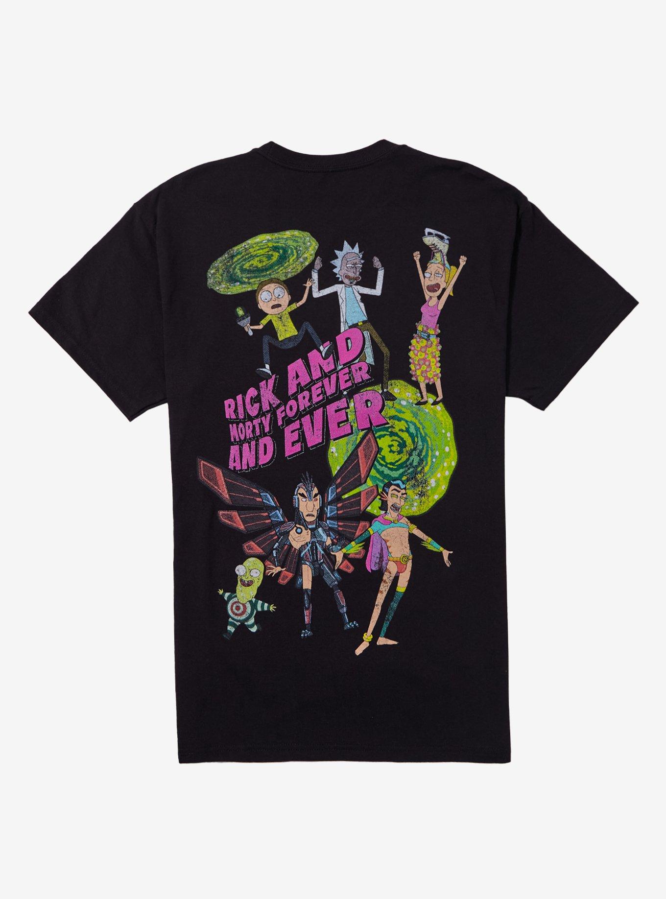 Rick And Morty Characters T-Shirt, , hi-res