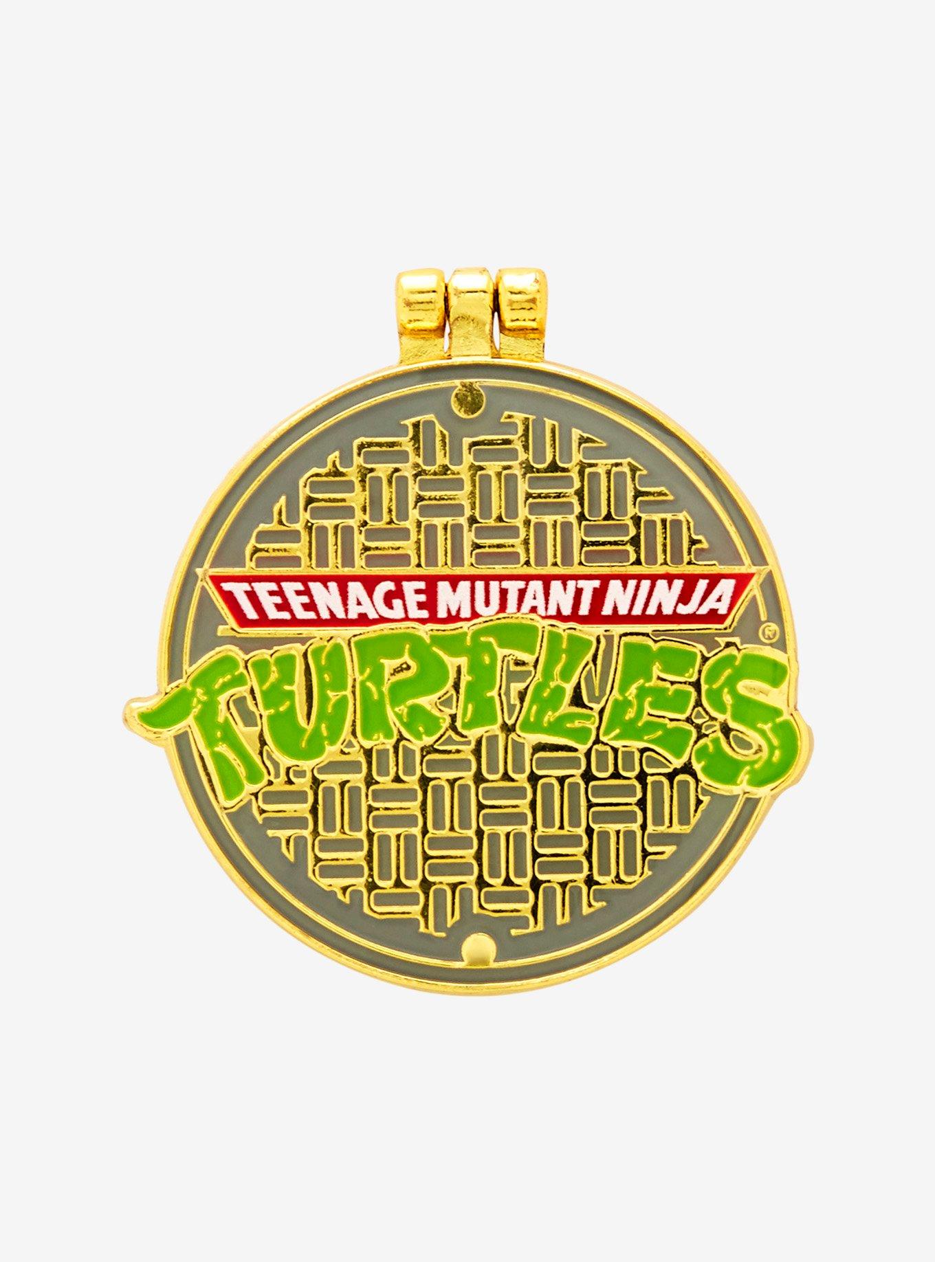 Loungefly Teenage Mutant Ninja Turtles Manhole Hinged Enamel Pin — BoxLunch Exclusive, , alternate