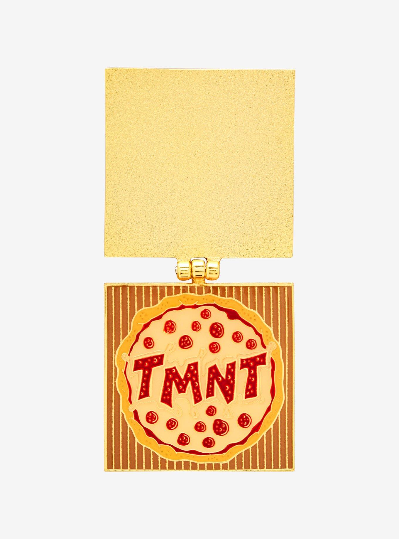 Loungefly Teenage Mutant Ninja Turtles Pizza Box Hinged Enamel Pin — BoxLunch Exclusive, , alternate