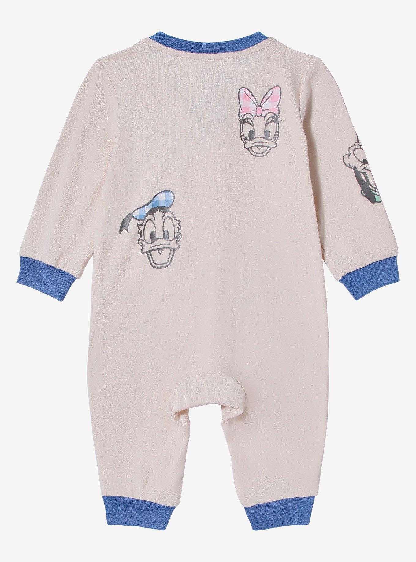 Disney Mickey and Friends Zippered Infant One-Piece, , hi-res