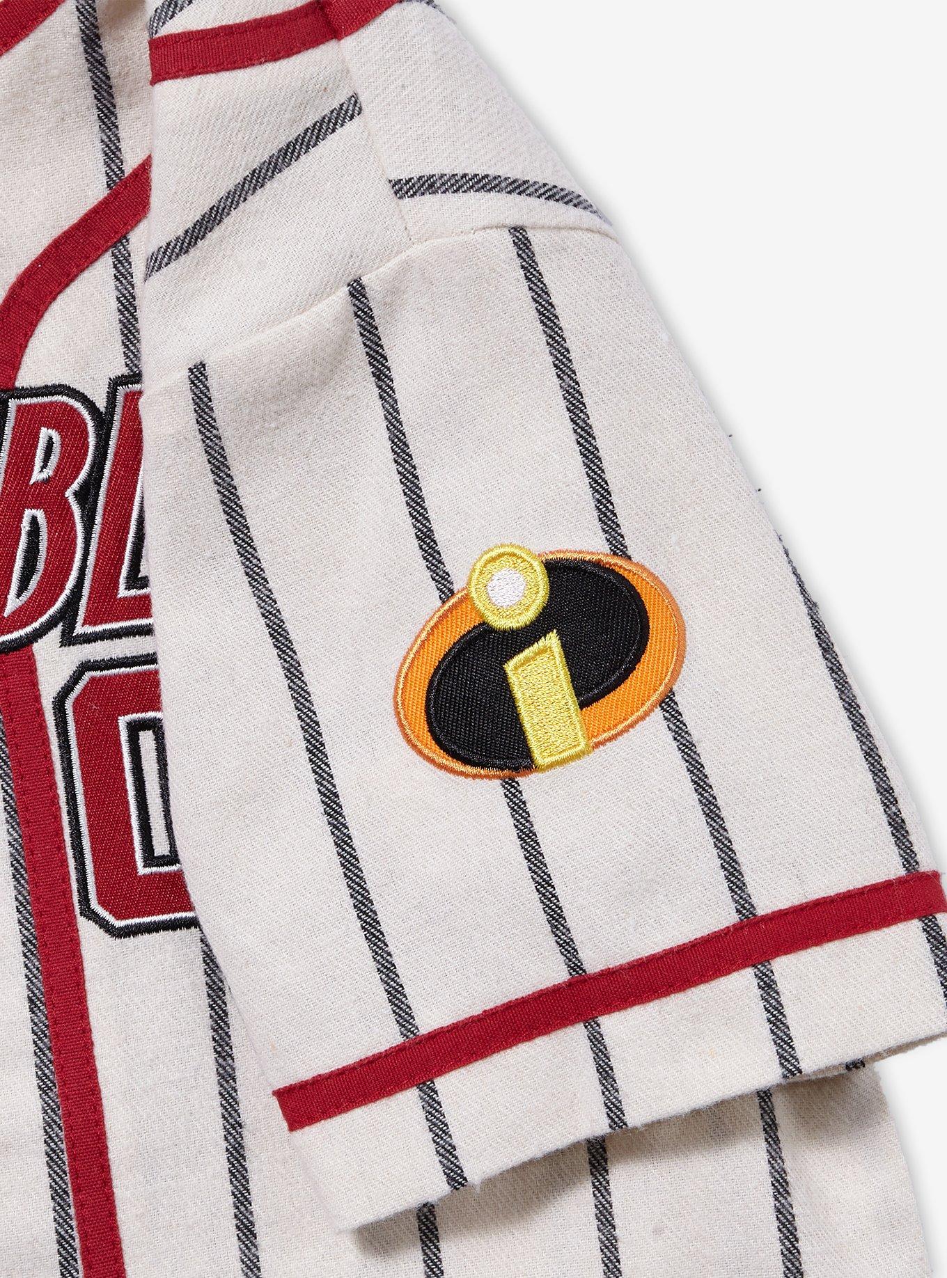 Disney Pixar The Incredibles Parr Toddler Vintage Baseball Jersey — BoxLunch Exclusive, MULTI, alternate