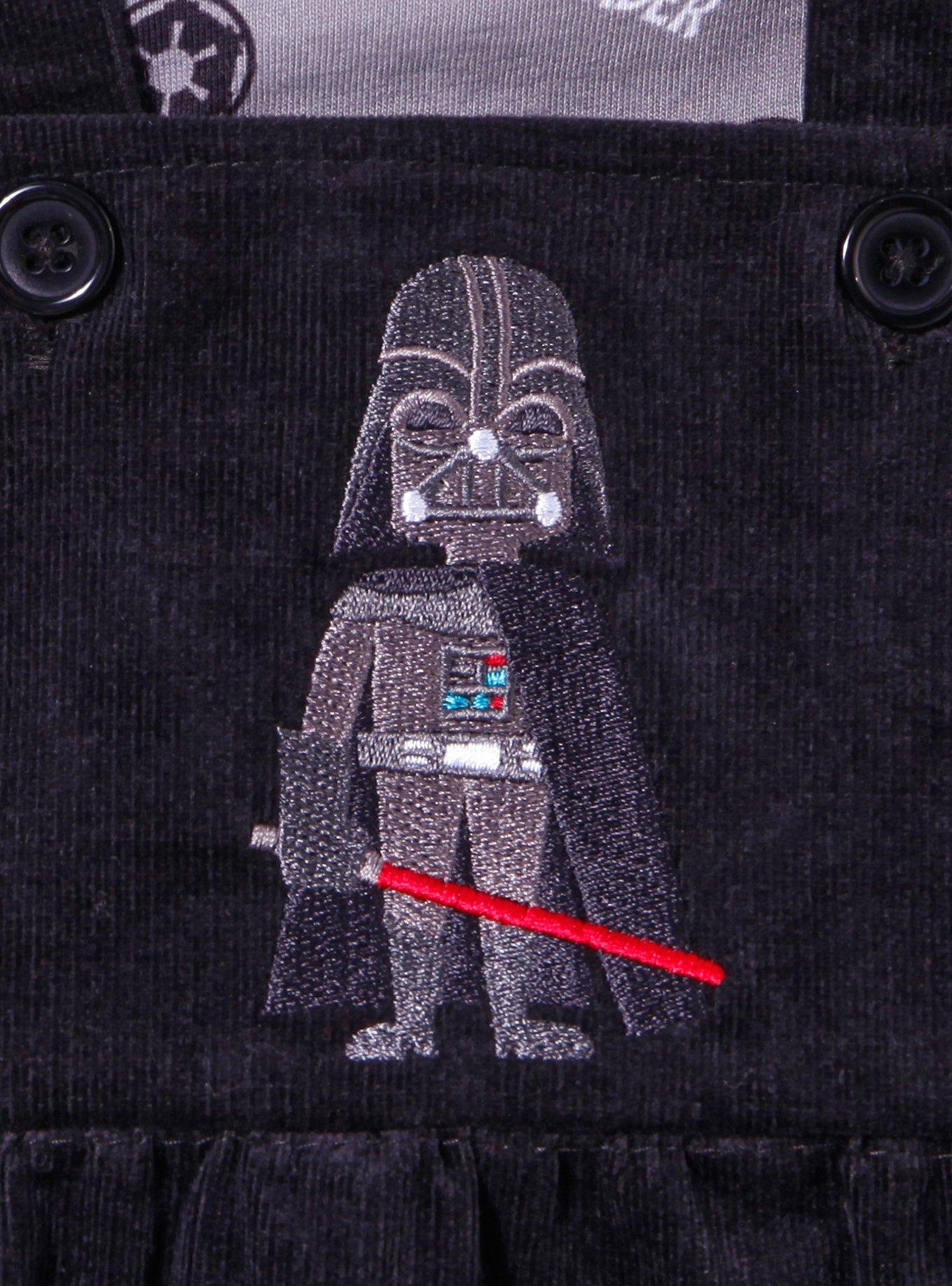 Star Wars Darth Vader Infant Long Sleeve T-Shirt and Overall Set