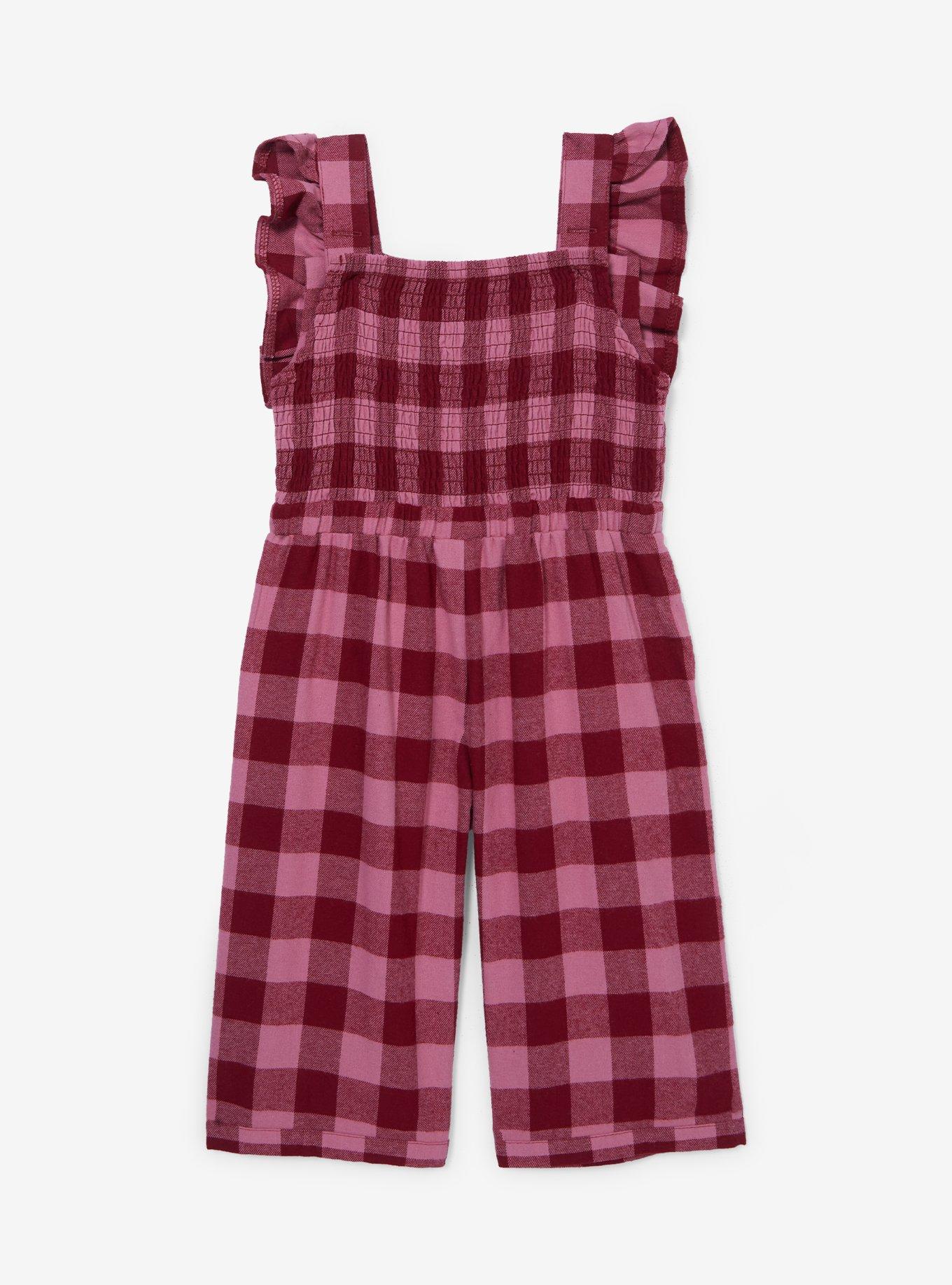 Peanuts Snoopy Sledding Toddler Ruffle Romper &mdash; BoxLunch Exclusive, MULTI, alternate