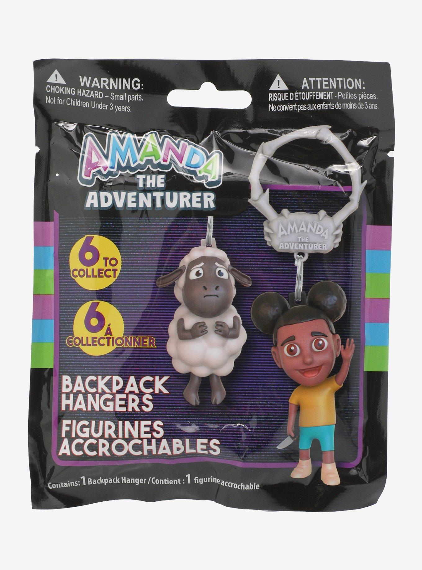 Amanda The Adventurer Character Blind Bag Figural Bag Clip, , alternate