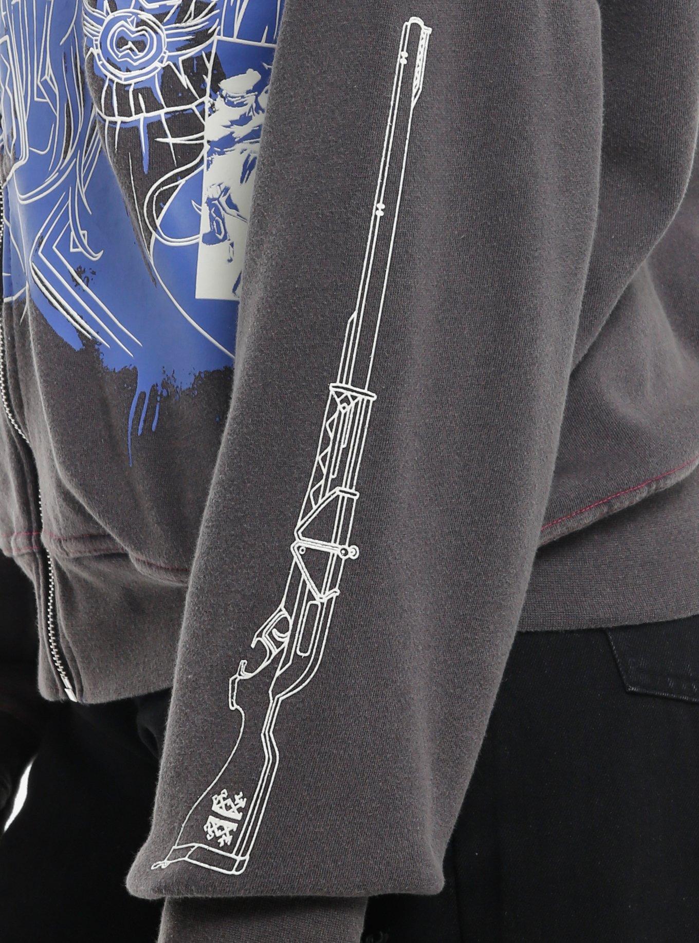 Arcane Vi & Caitlyn Glow-In-The-Dark Girls Hoodie, MULTI, alternate