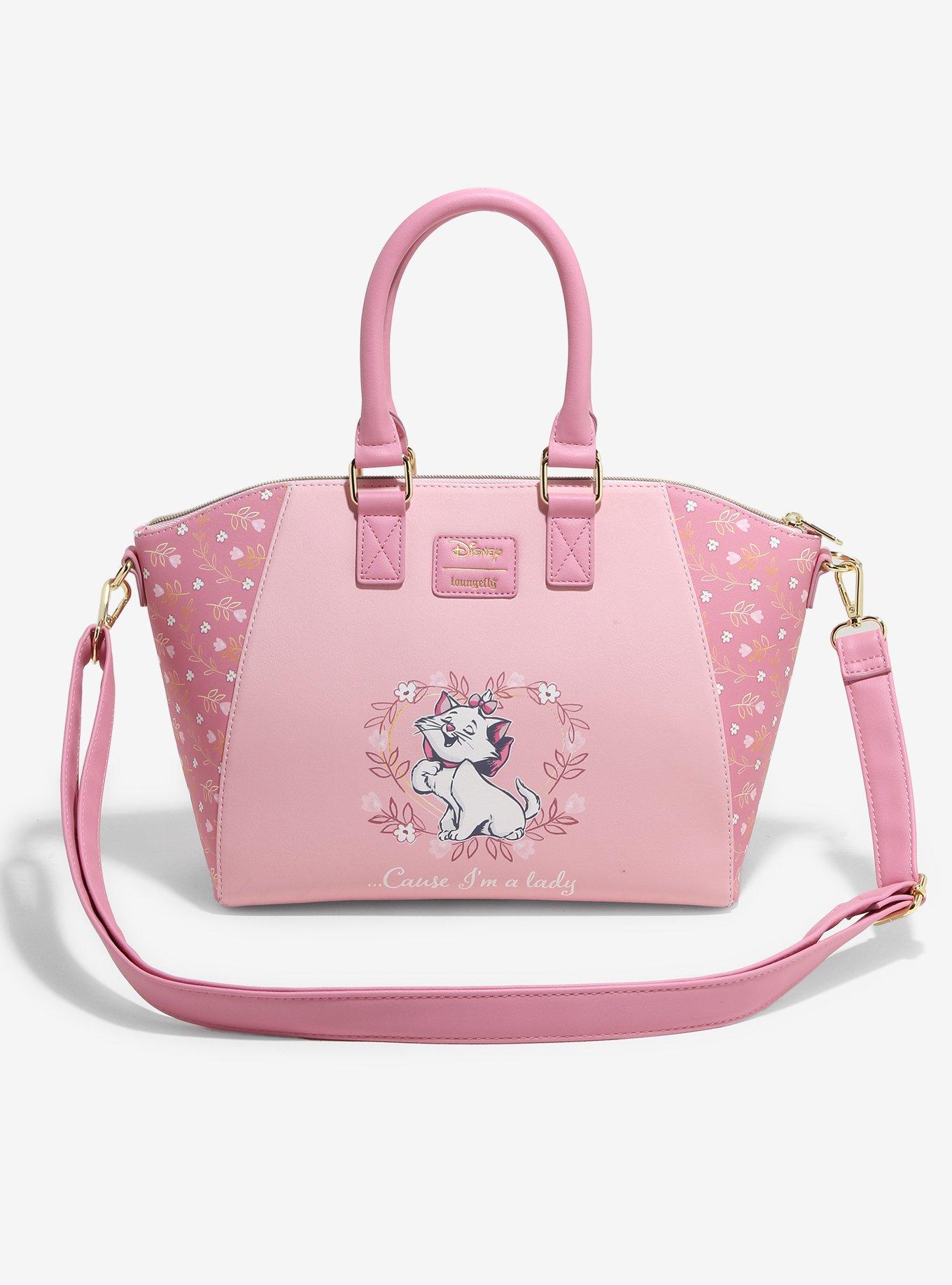 Loungefly Disney The Aristocats Marie Flowers Satchel Bag, , alternate