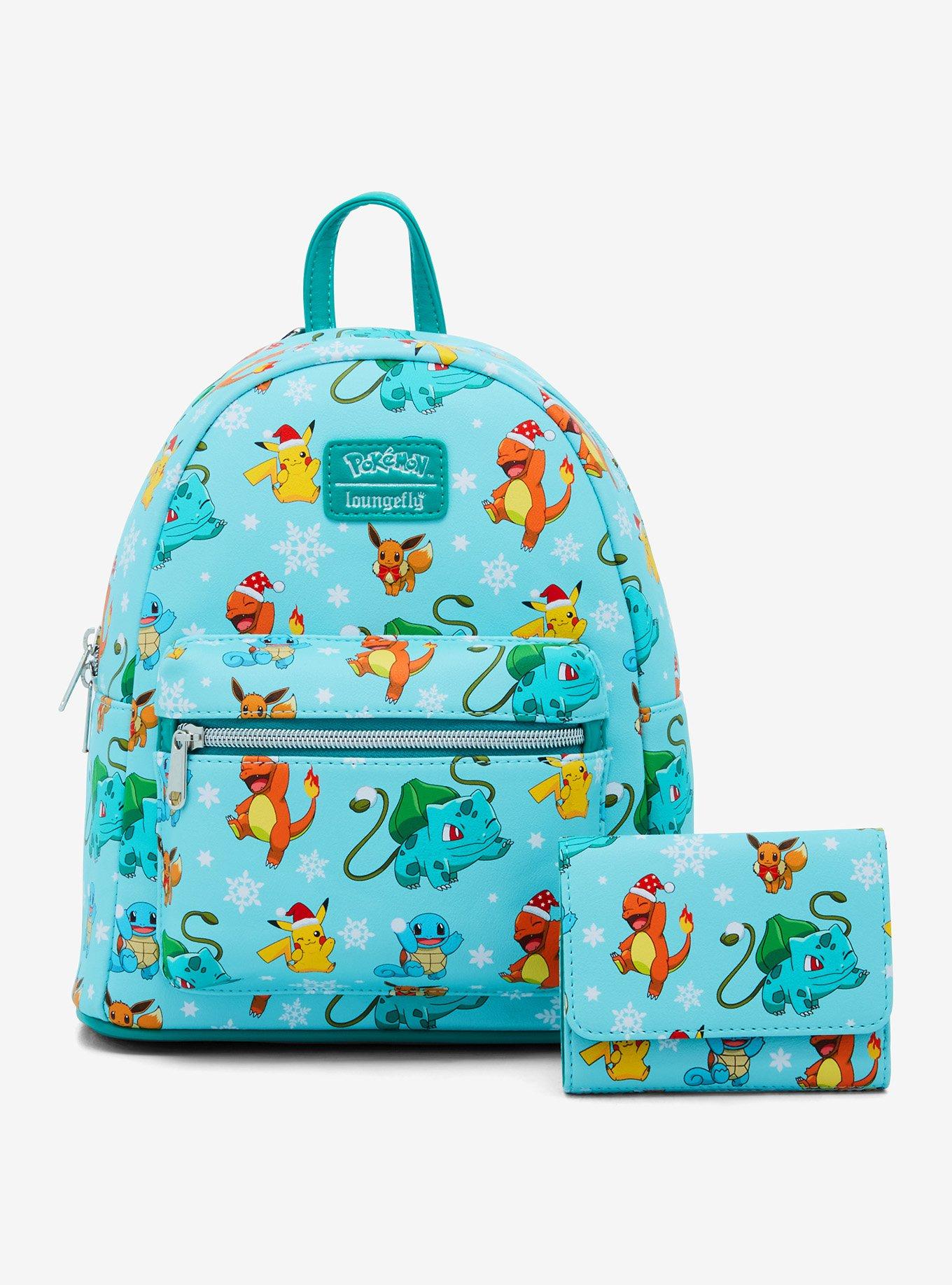 Loungefly Pokemon Holiday Mini Backpack, , alternate