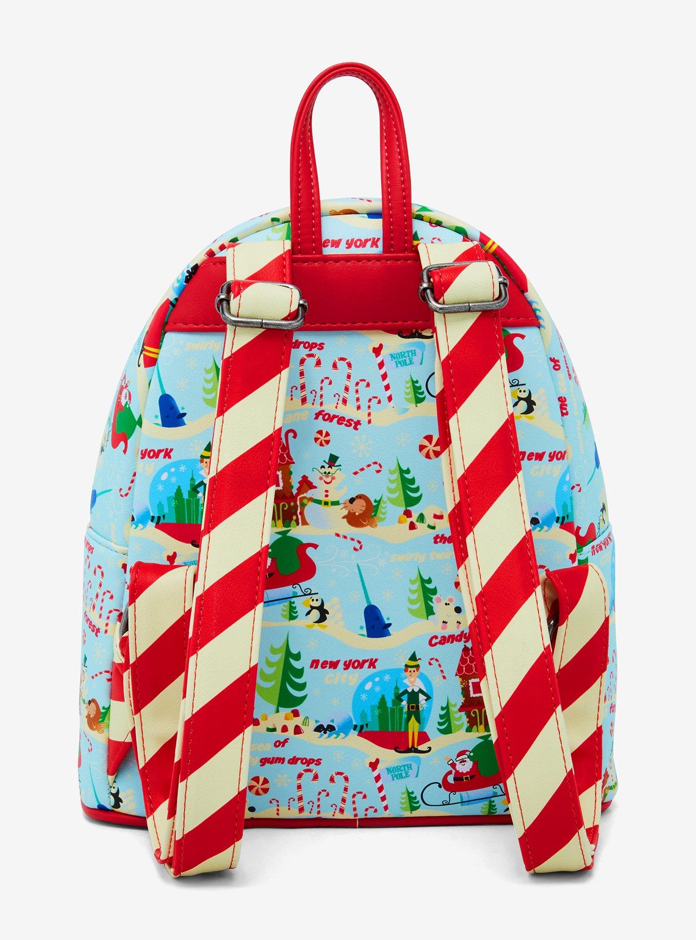 Loungefly Elf Smiling's My Favorite Mini Backpack, , alternate