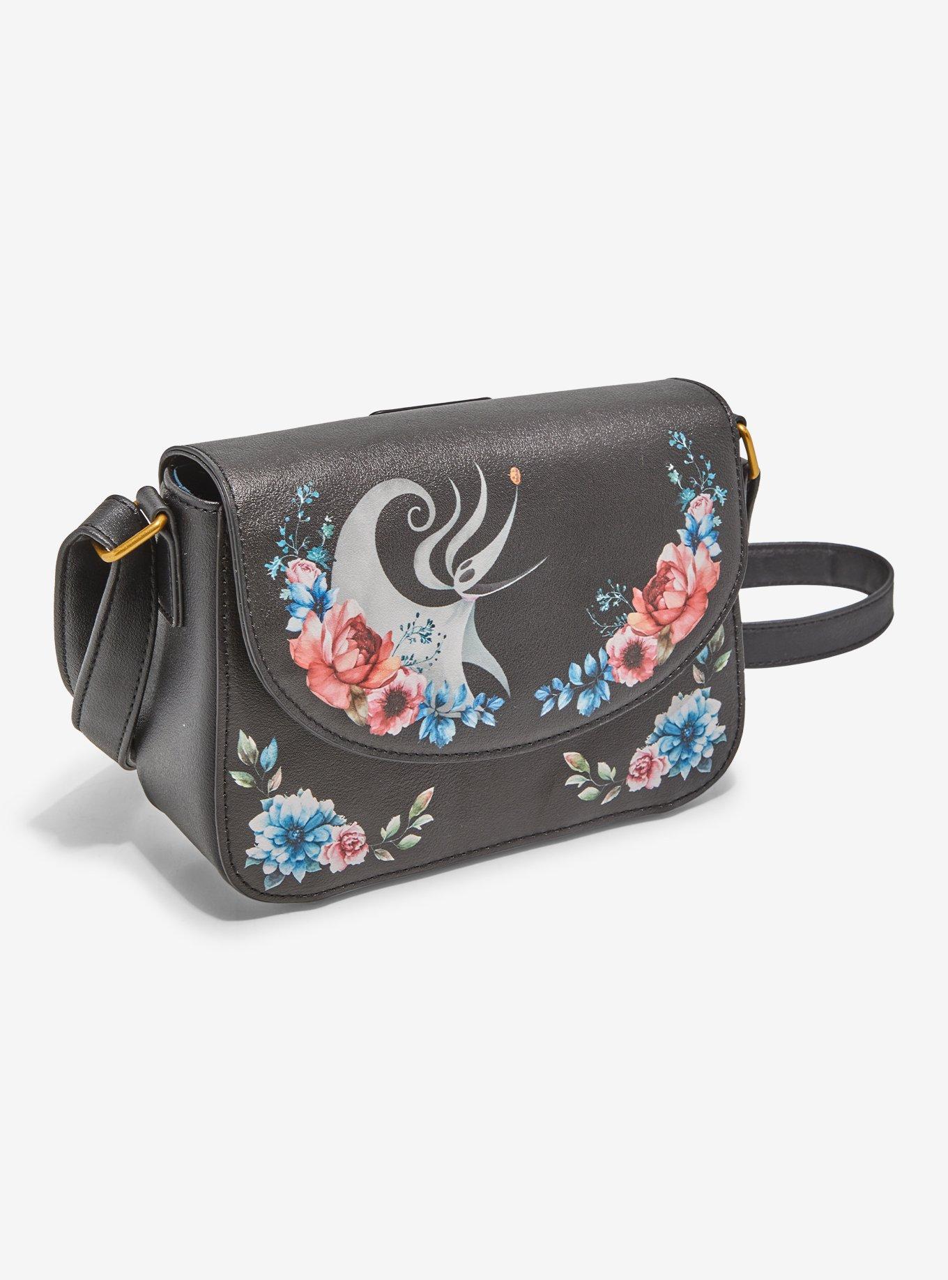 Loungefly The Nightmare Before Christmas Zero Floral Crossbody Bag, , alternate