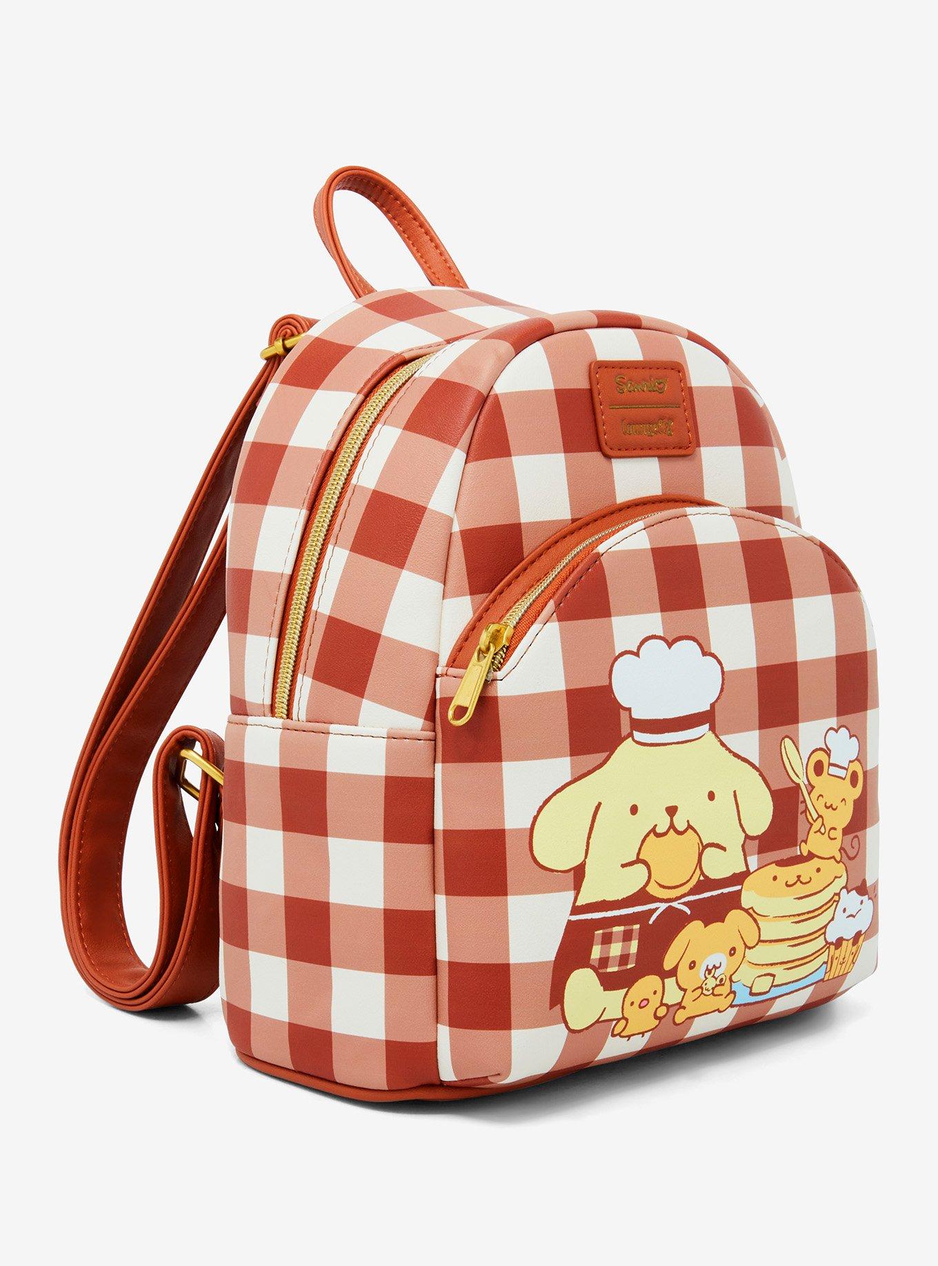 Loungefly Pompompurin Bakery Gingham Mini Backpack, , hi-res