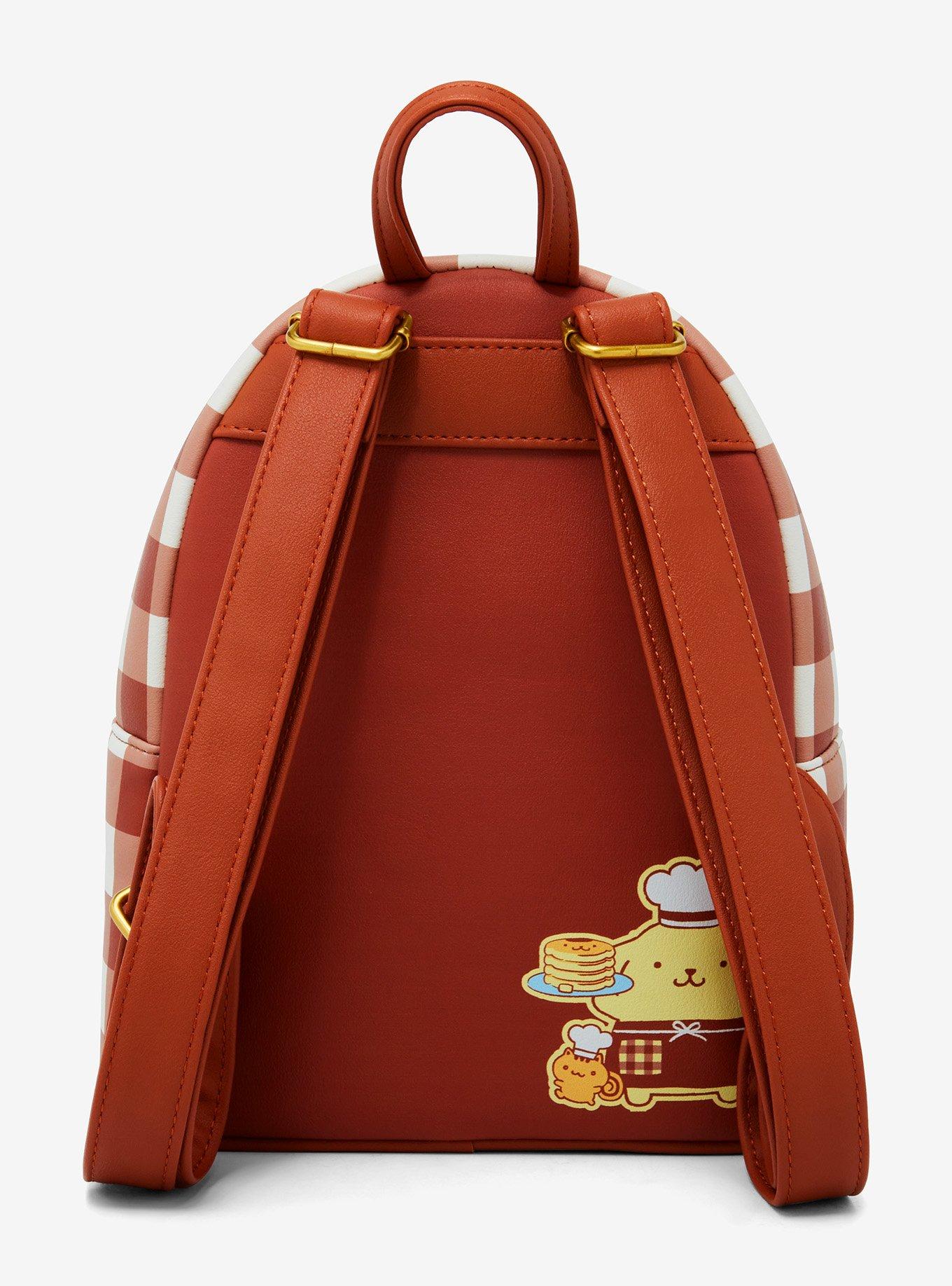 Loungefly Pompompurin Bakery Gingham Mini Backpack, , alternate