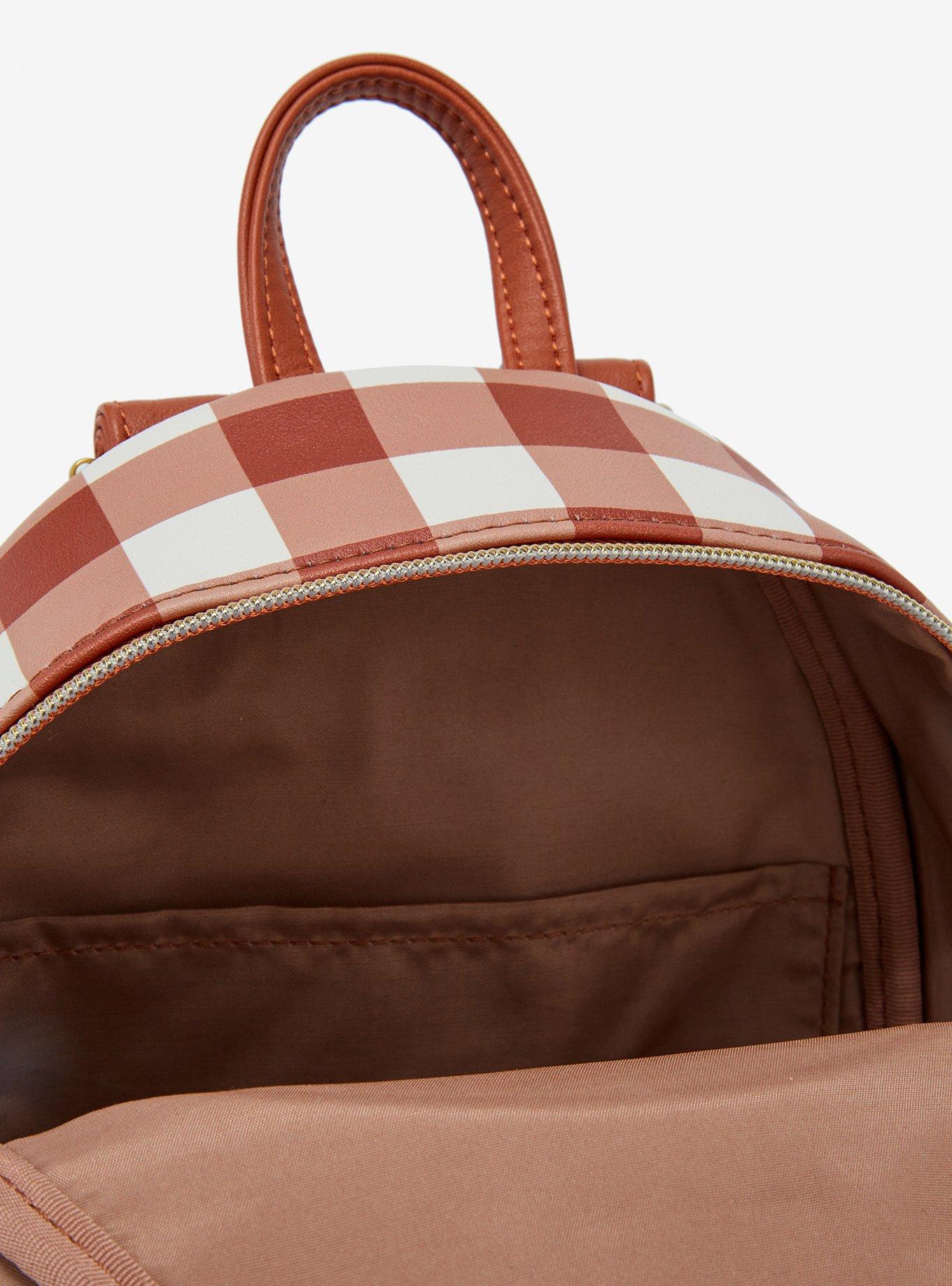 Loungefly Pompompurin Bakery Gingham Mini Backpack, , alternate